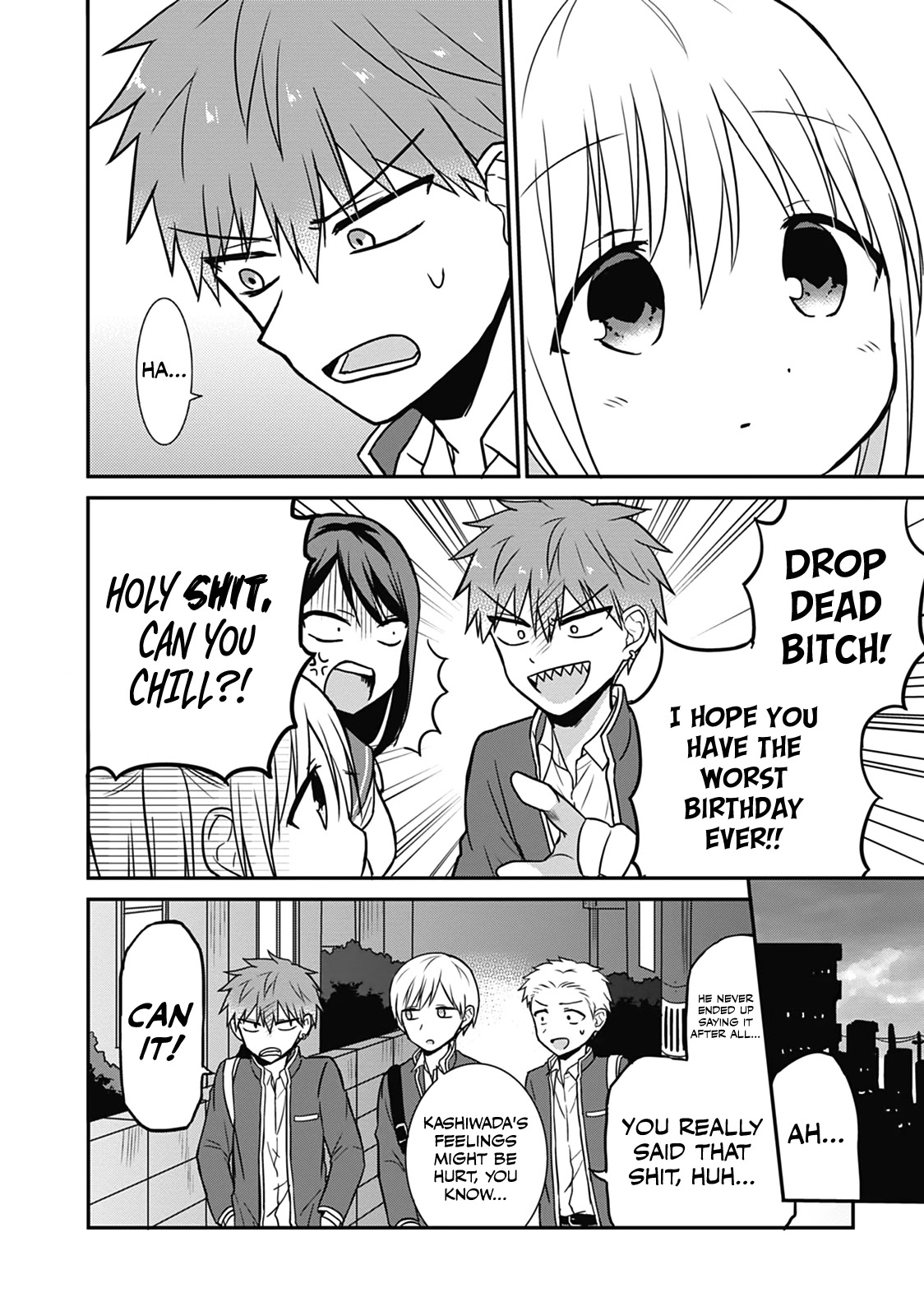 Expressionless Face Girl and Emotional Face Boy Chapter 14 page 7 - Chapter 14: Kashiwada-san's Birthday