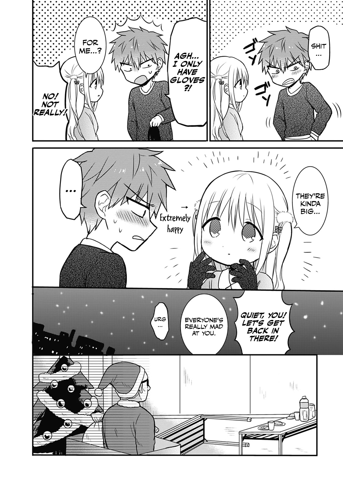 Expressionless Face Girl and Emotional Face Boy Chapter 15 page 10 - Chapter 15: Oota-kun and Christmas