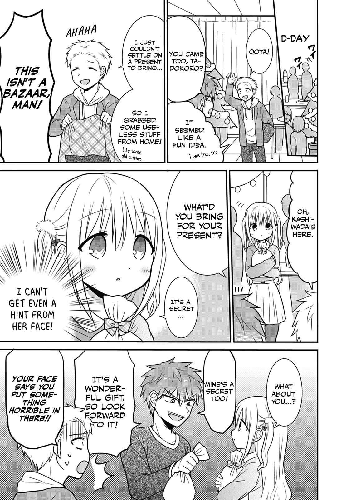 Expressionless Face Girl and Emotional Face Boy Chapter 15 page 5 - Chapter 15: Oota-kun and Christmas