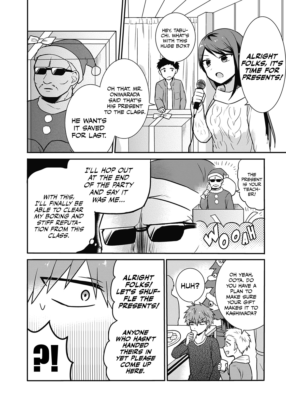 Expressionless Face Girl and Emotional Face Boy Chapter 15 page 6 - Chapter 15: Oota-kun and Christmas
