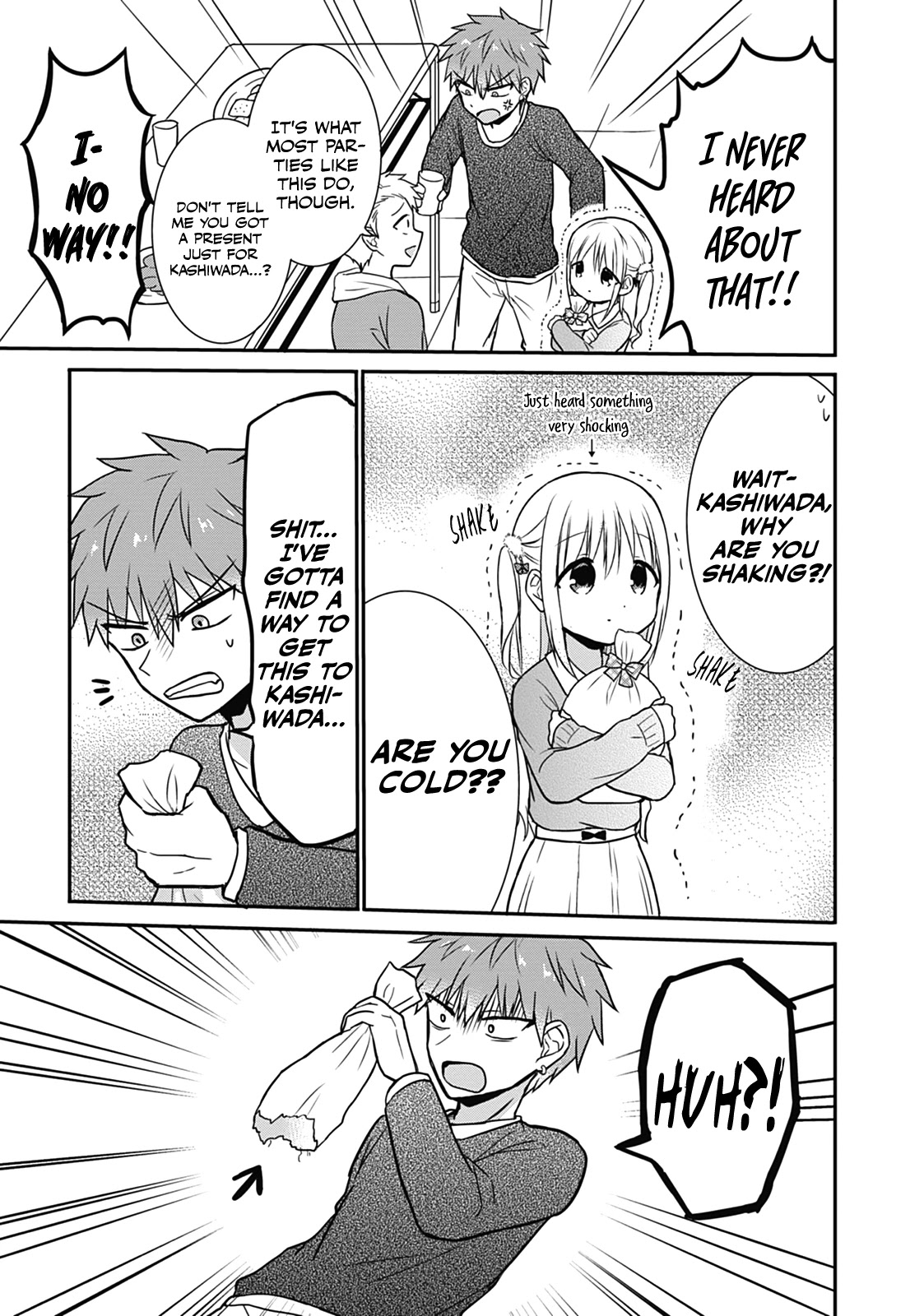 Expressionless Face Girl and Emotional Face Boy Chapter 15 page 7 - Chapter 15: Oota-kun and Christmas
