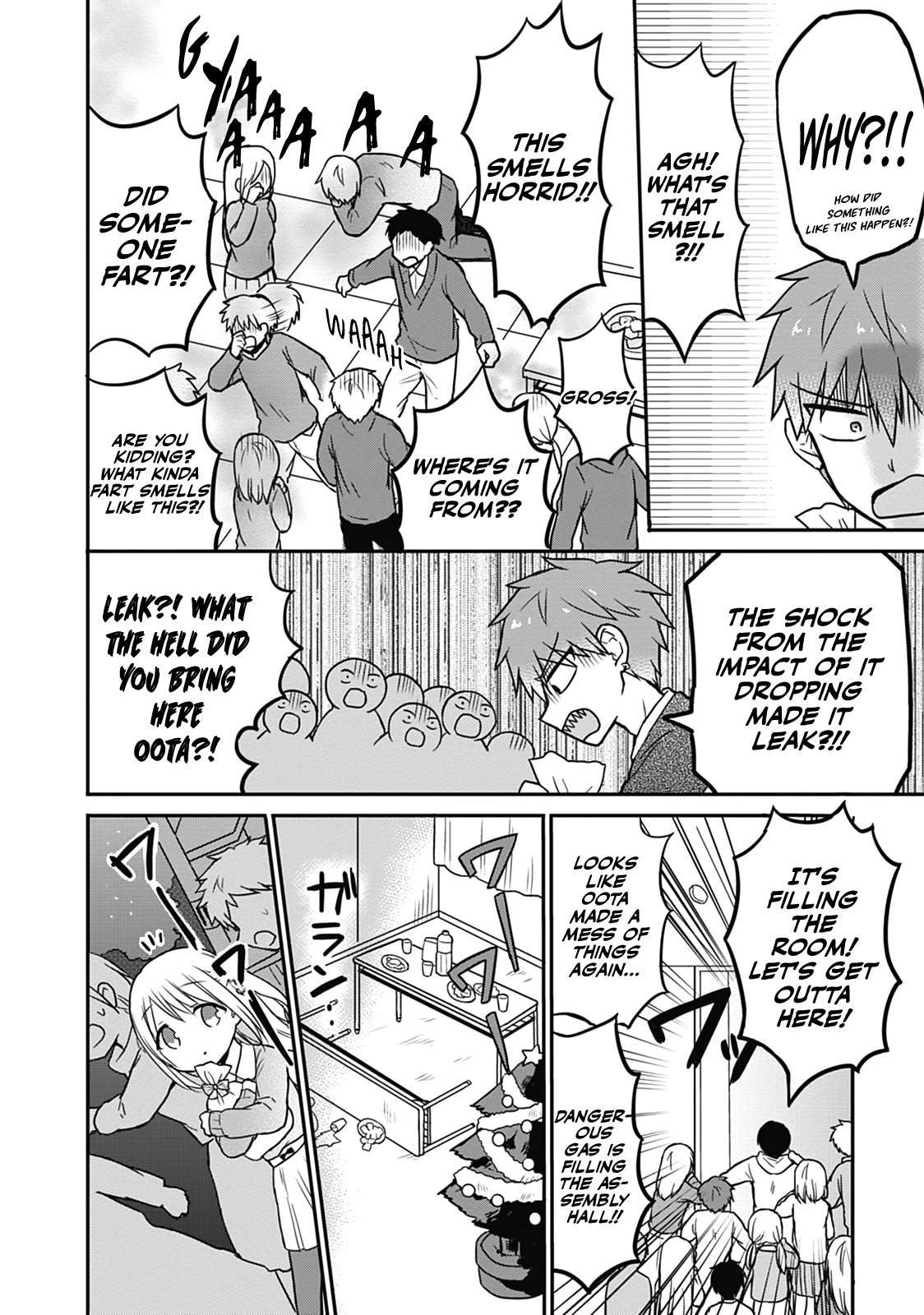 Expressionless Face Girl and Emotional Face Boy Chapter 15 page 8 - Chapter 15: Oota-kun and Christmas