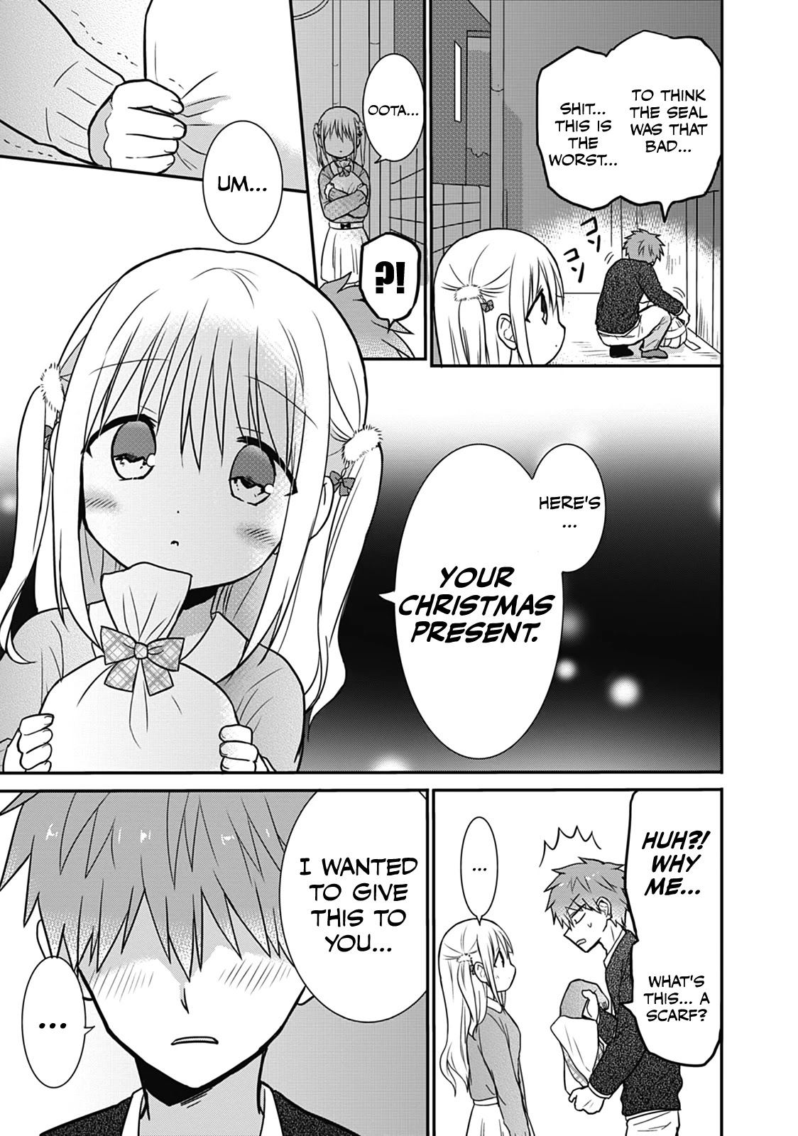 Expressionless Face Girl and Emotional Face Boy Chapter 15 page 9 - Chapter 15: Oota-kun and Christmas