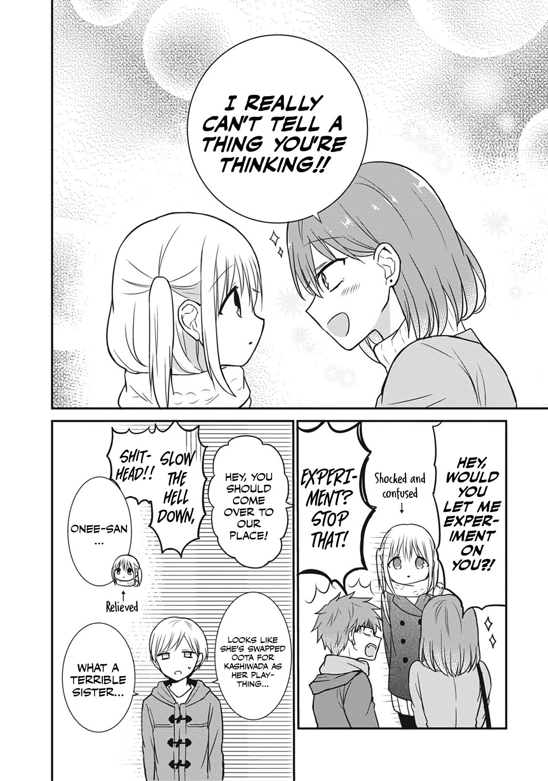 Expressionless Face Girl and Emotional Face Boy Chapter 16 page 10 - Chapter 16: Oota-kun's New Year