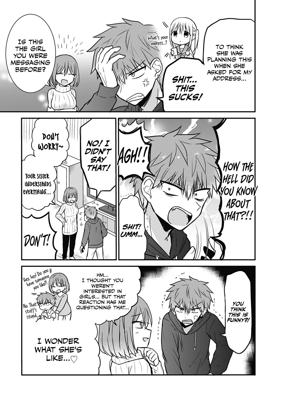 Expressionless Face Girl and Emotional Face Boy Chapter 16 page 3 - Chapter 16: Oota-kun's New Year