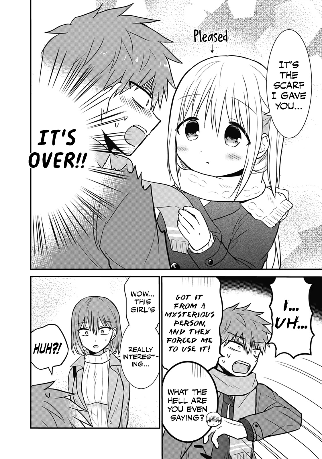 Expressionless Face Girl and Emotional Face Boy Chapter 16 page 8 - Chapter 16: Oota-kun's New Year