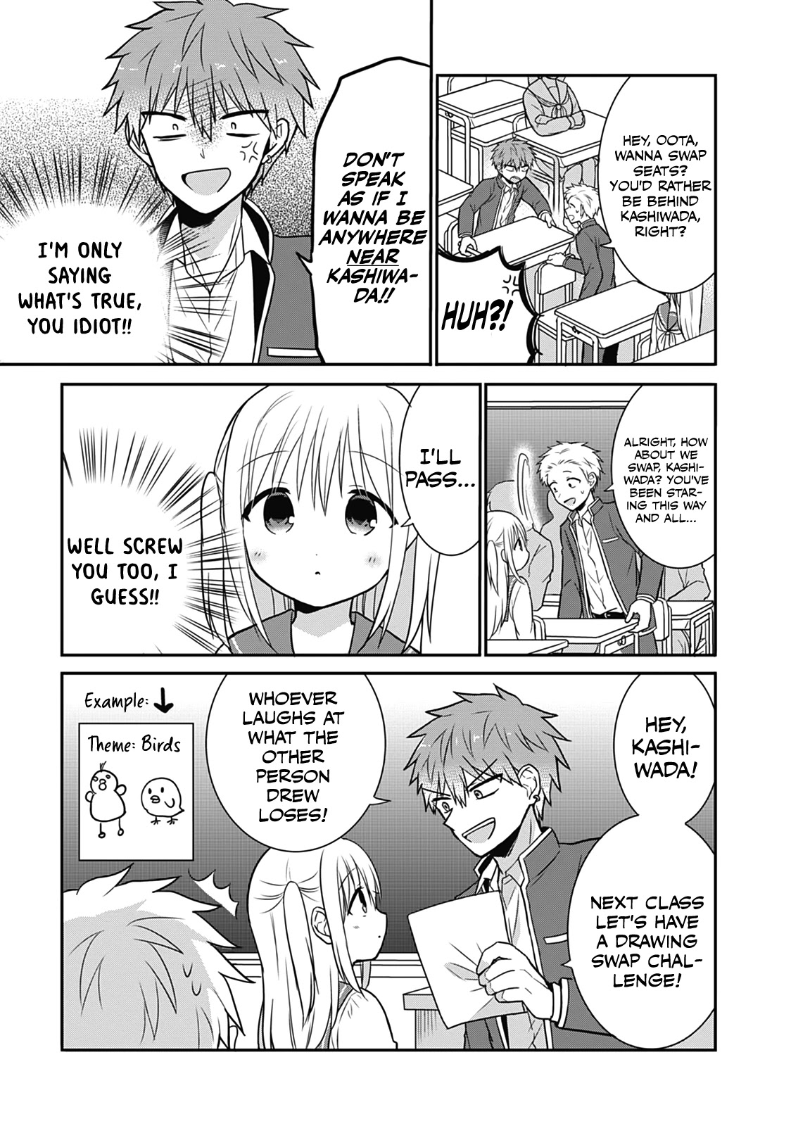 Expressionless Face Girl and Emotional Face Boy Chapter 18 page 3 - Chapter 18: Tadokoro-kun's Despair