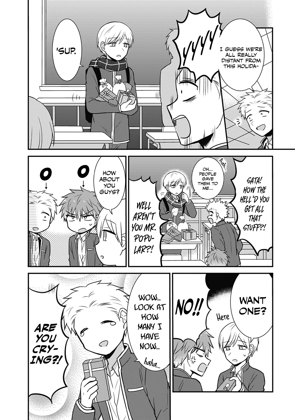 Expressionless Face Girl and Emotional Face Boy Chapter 19 page 2 - Chapter 19: Kashiwada-san and Valentine's Day