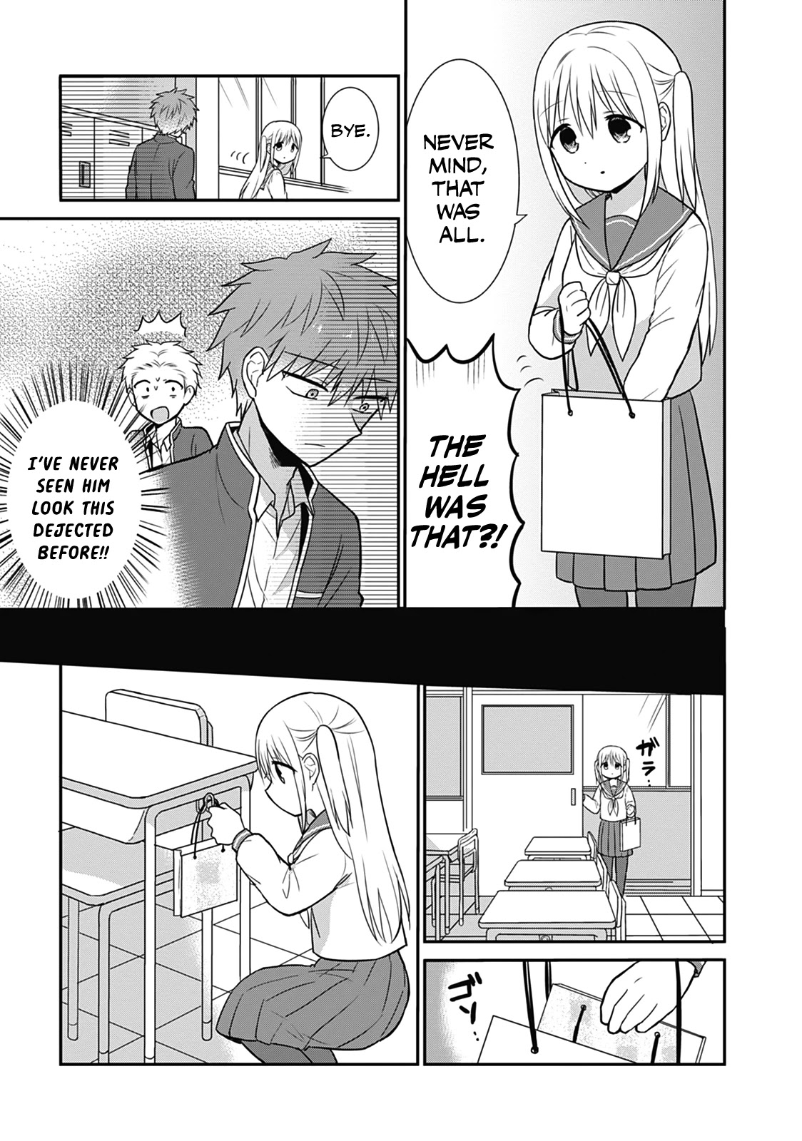 Expressionless Face Girl and Emotional Face Boy Chapter 19 page 7 - Chapter 19: Kashiwada-san and Valentine's Day