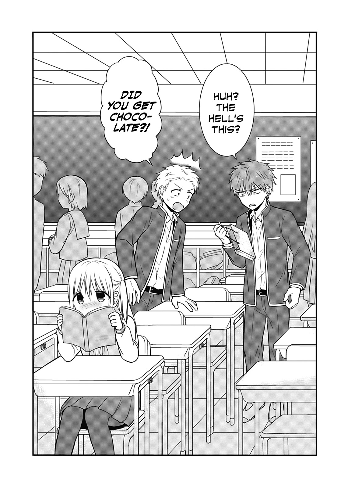 Expressionless Face Girl and Emotional Face Boy Chapter 19 page 8 - Chapter 19: Kashiwada-san and Valentine's Day