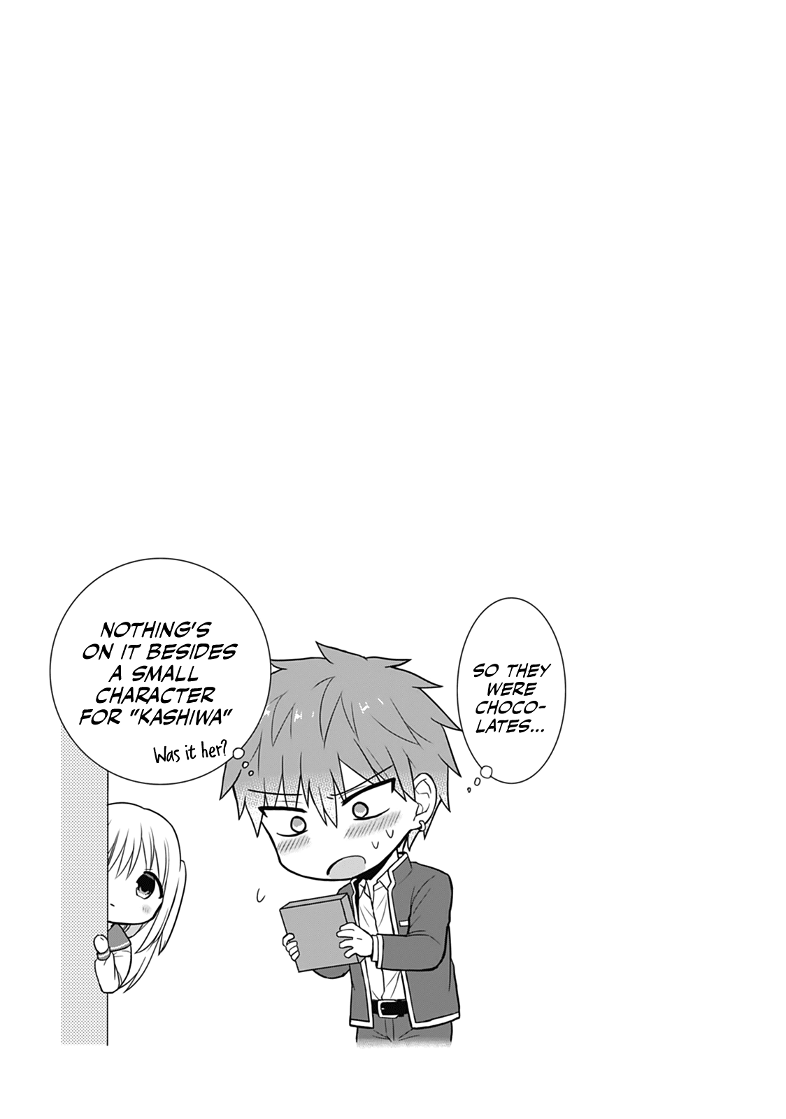 Expressionless Face Girl and Emotional Face Boy Chapter 19 page 9 - Chapter 19: Kashiwada-san and Valentine's Day