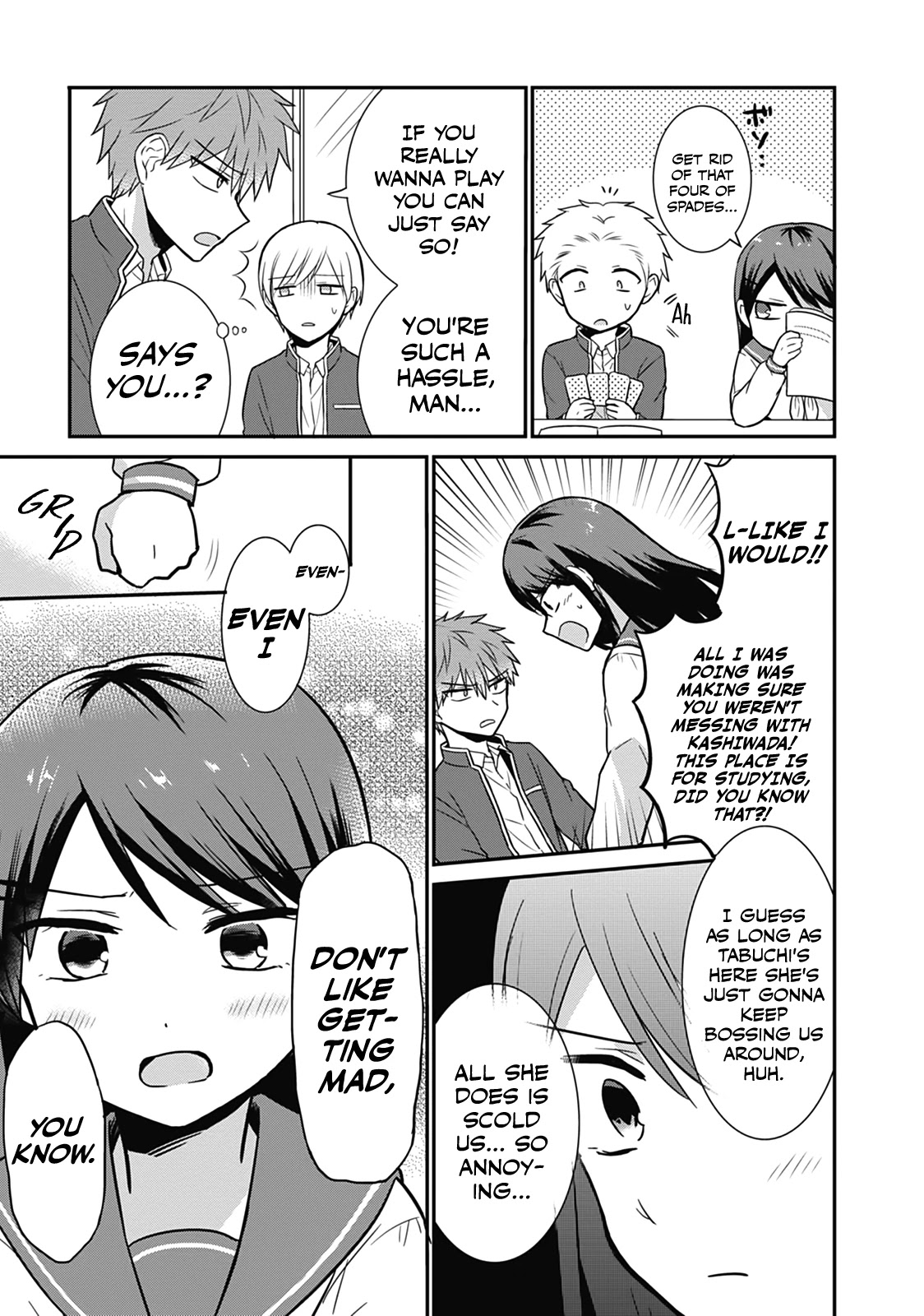 Expressionless Face Girl and Emotional Face Boy Chapter 20 page 5 - Chapter 20: The Melancholy of Tabuchi-san