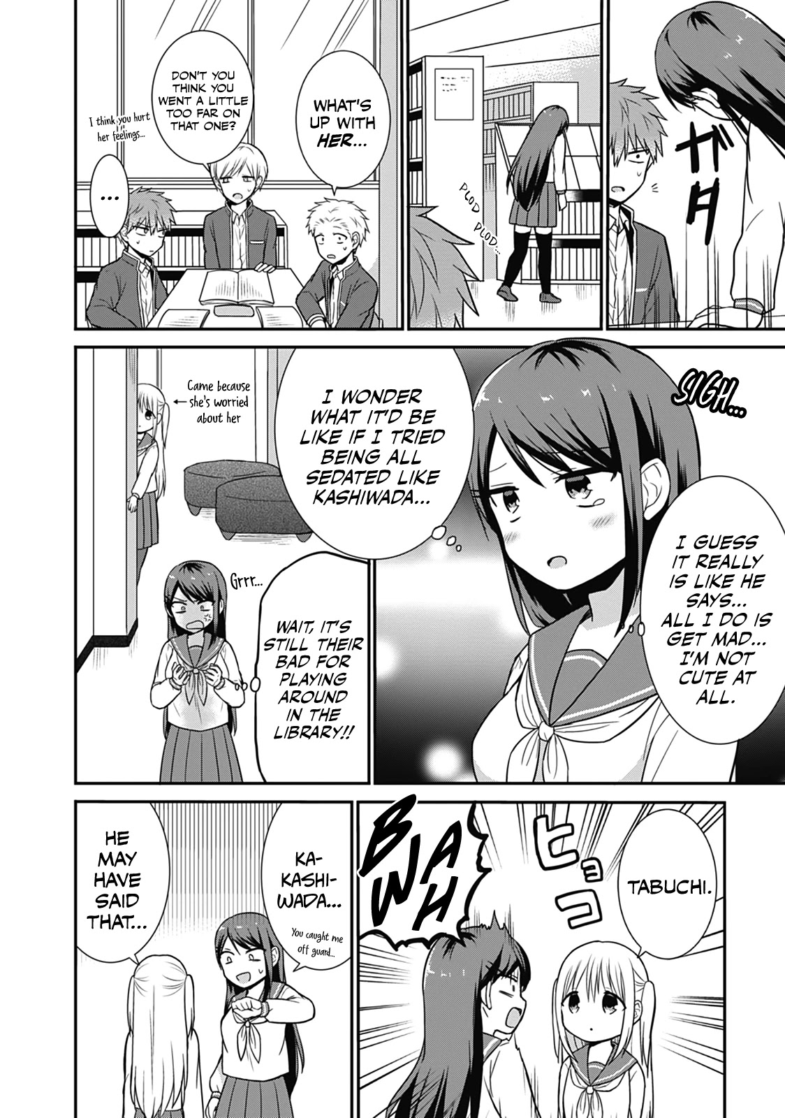 Expressionless Face Girl and Emotional Face Boy Chapter 20 page 6 - Chapter 20: The Melancholy of Tabuchi-san