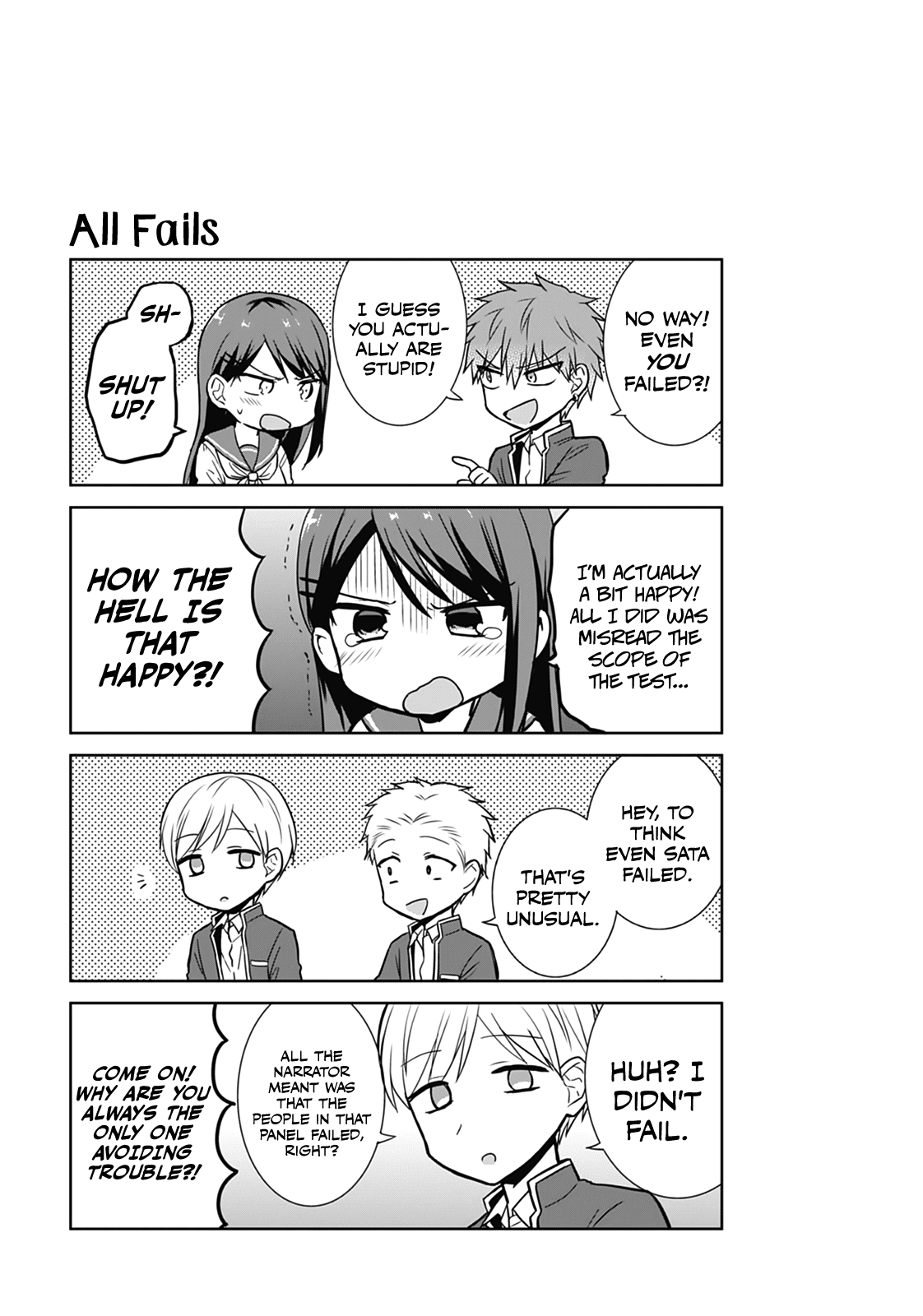 Expressionless Face Girl and Emotional Face Boy Chapter 20 page 9 - Chapter 20: The Melancholy of Tabuchi-san