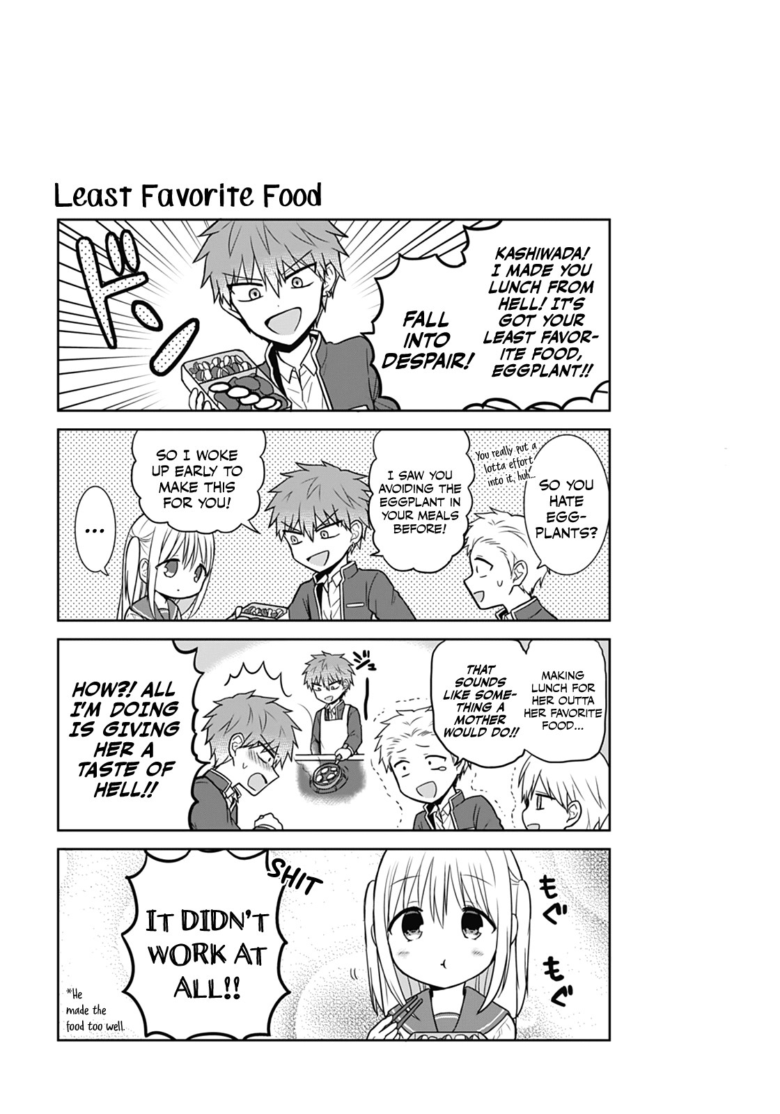 Expressionless Face Girl and Emotional Face Boy Chapter 21 page 11 - Chapter 21: Oota-kun's White Day