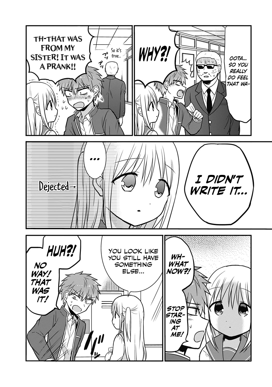 Expressionless Face Girl and Emotional Face Boy Chapter 21 page 8 - Chapter 21: Oota-kun's White Day