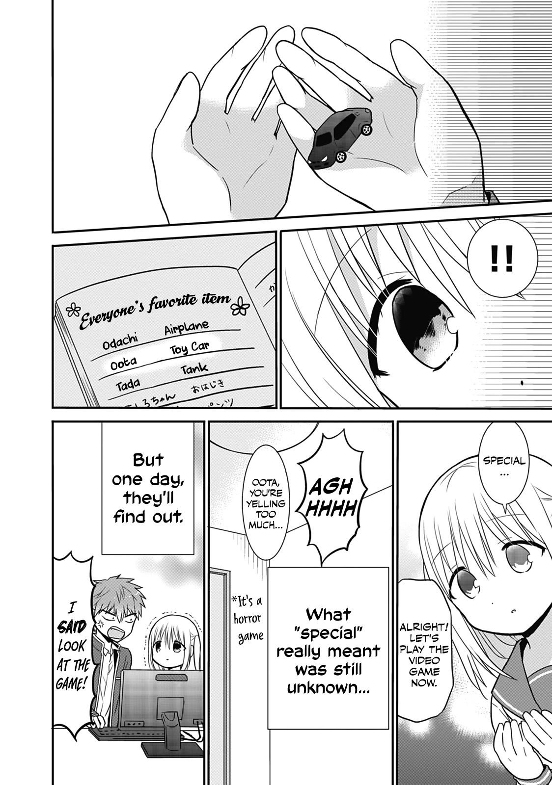 Expressionless Face Girl and Emotional Face Boy Chapter 22 page 10 - Chapter 22: Oota-kun's Home