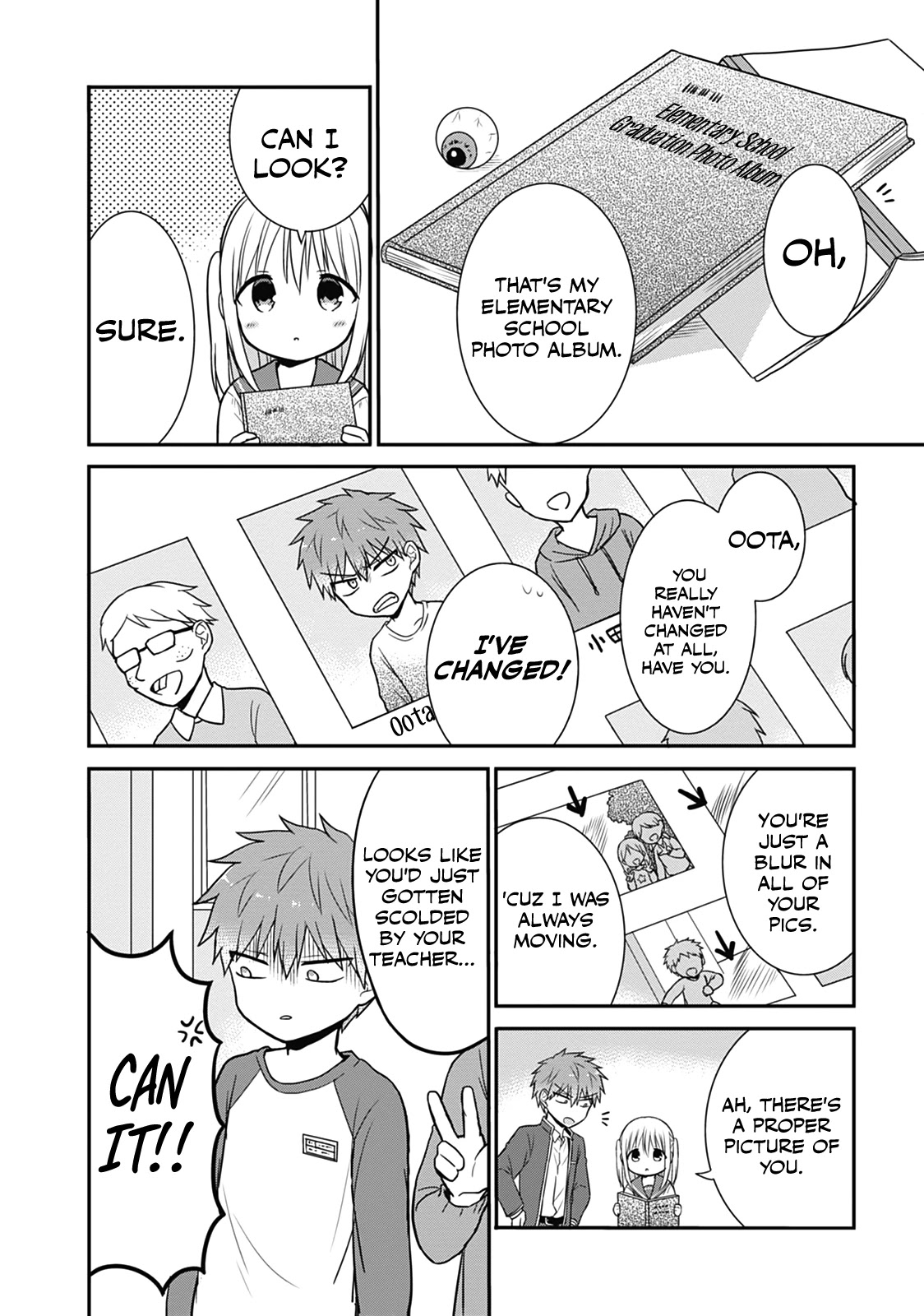 Expressionless Face Girl and Emotional Face Boy Chapter 22 page 4 - Chapter 22: Oota-kun's Home