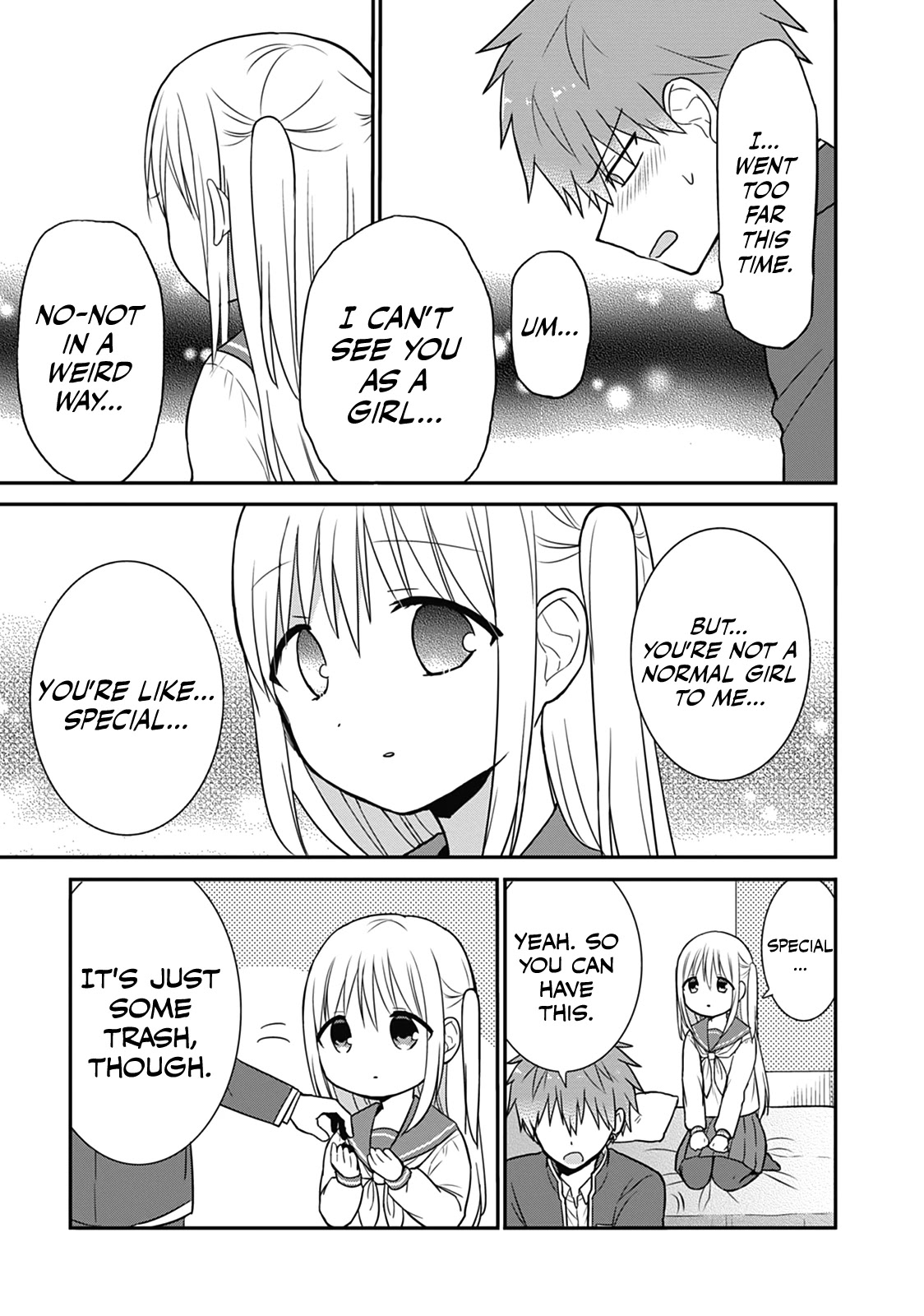 Expressionless Face Girl and Emotional Face Boy Chapter 22 page 9 - Chapter 22: Oota-kun's Home