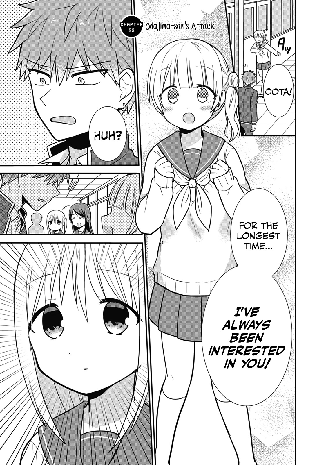 Expressionless Face Girl and Emotional Face Boy Chapter 23 page 1 - Chapter 23: Odajima's Attack