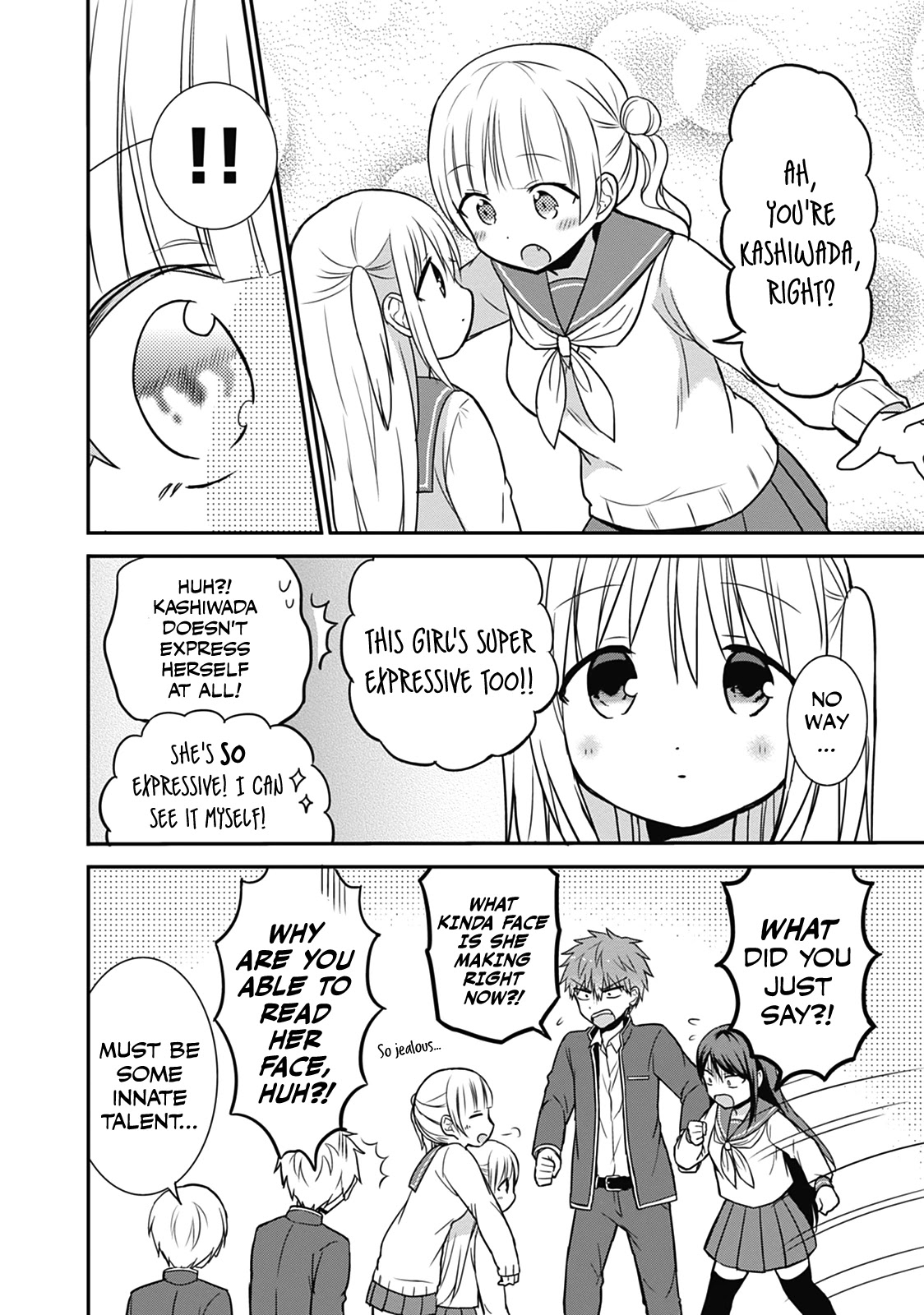 Expressionless Face Girl and Emotional Face Boy Chapter 23 page 10 - Chapter 23: Odajima's Attack
