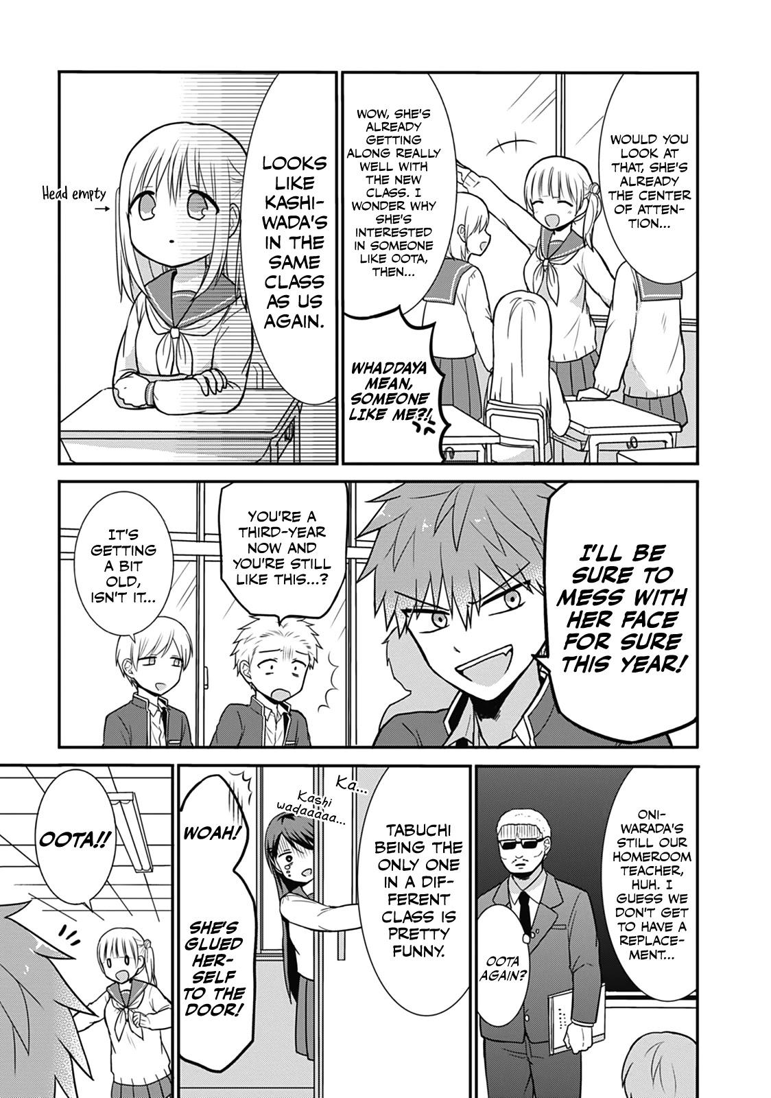 Expressionless Face Girl and Emotional Face Boy Chapter 23 page 3 - Chapter 23: Odajima's Attack