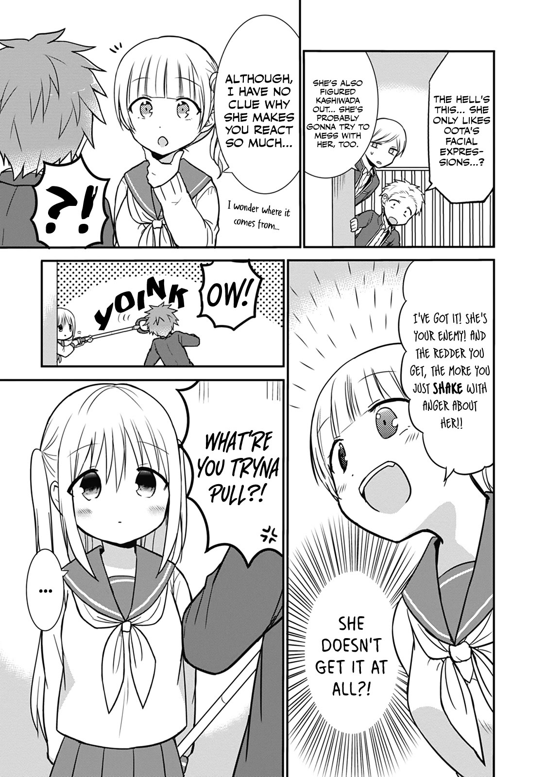Expressionless Face Girl and Emotional Face Boy Chapter 23 page 9 - Chapter 23: Odajima's Attack