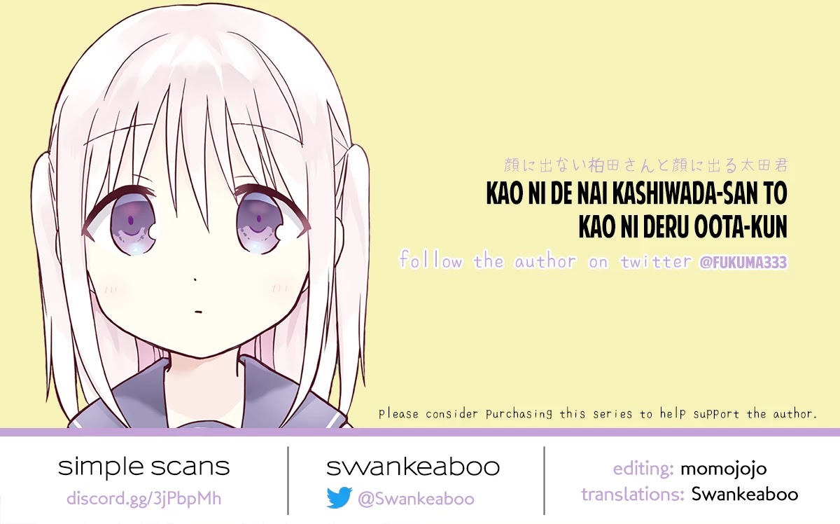 Expressionless Face Girl and Emotional Face Boy Chapter 24 page 12 - Chapter 24: Kashiwada-san and Oota-kun Play Tennis