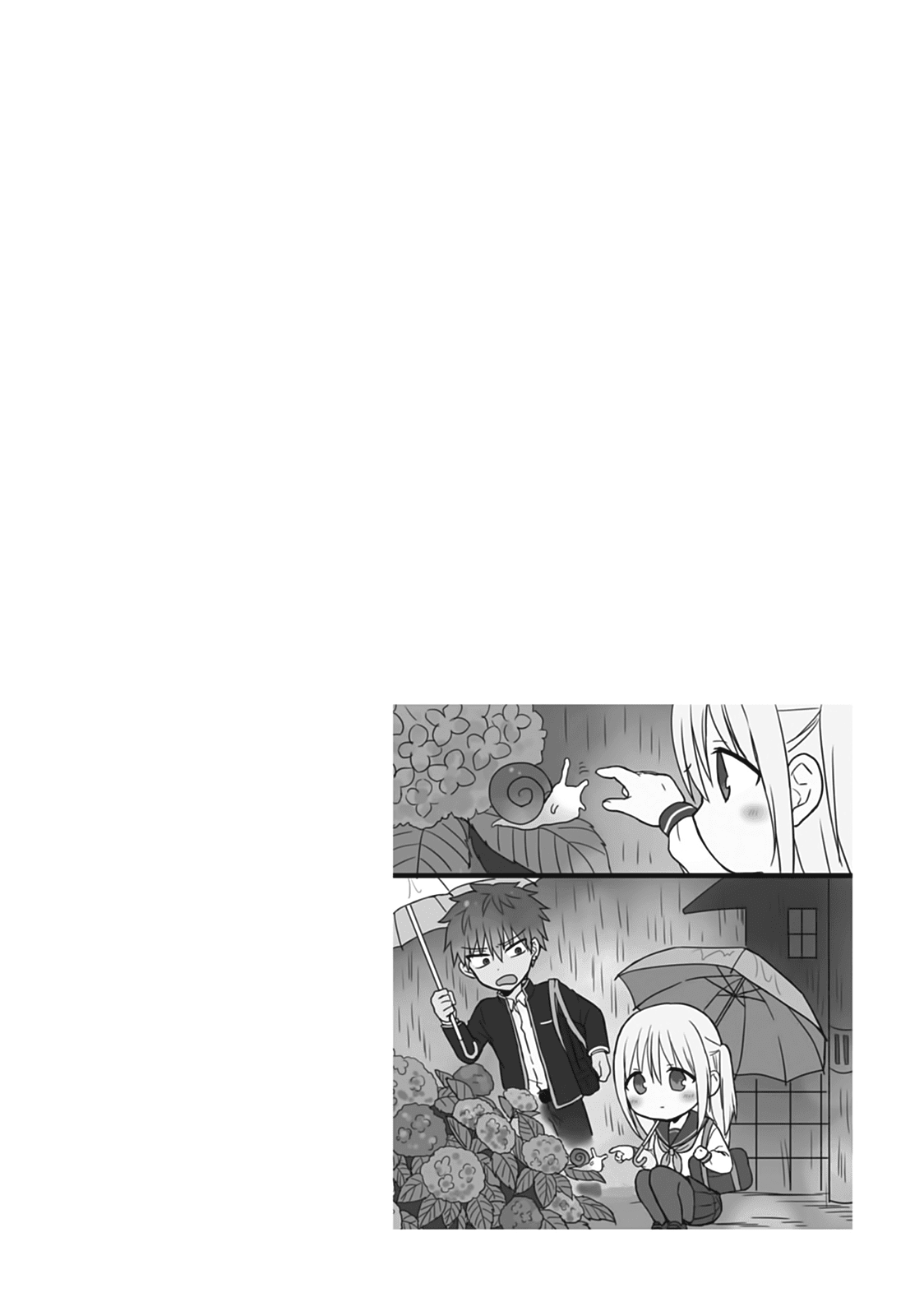 Expressionless Face Girl and Emotional Face Boy Chapter 26 page 13 - Chapter 26: Kashiwada-san, Oota-kun, and the Umbrella