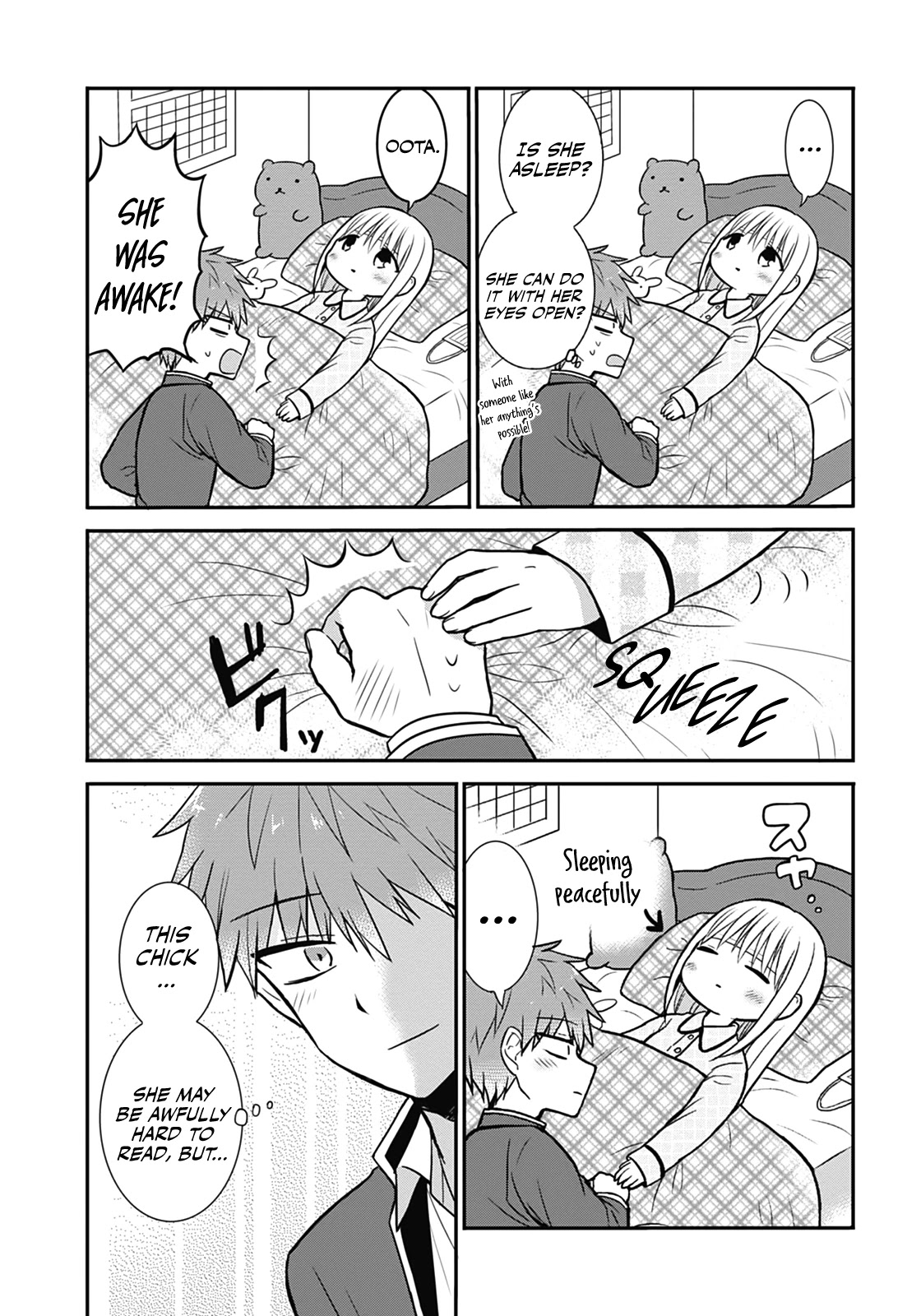 Expressionless Face Girl and Emotional Face Boy Chapter 27 page 10 - Chapter 27: Nursing Kashiwada-san