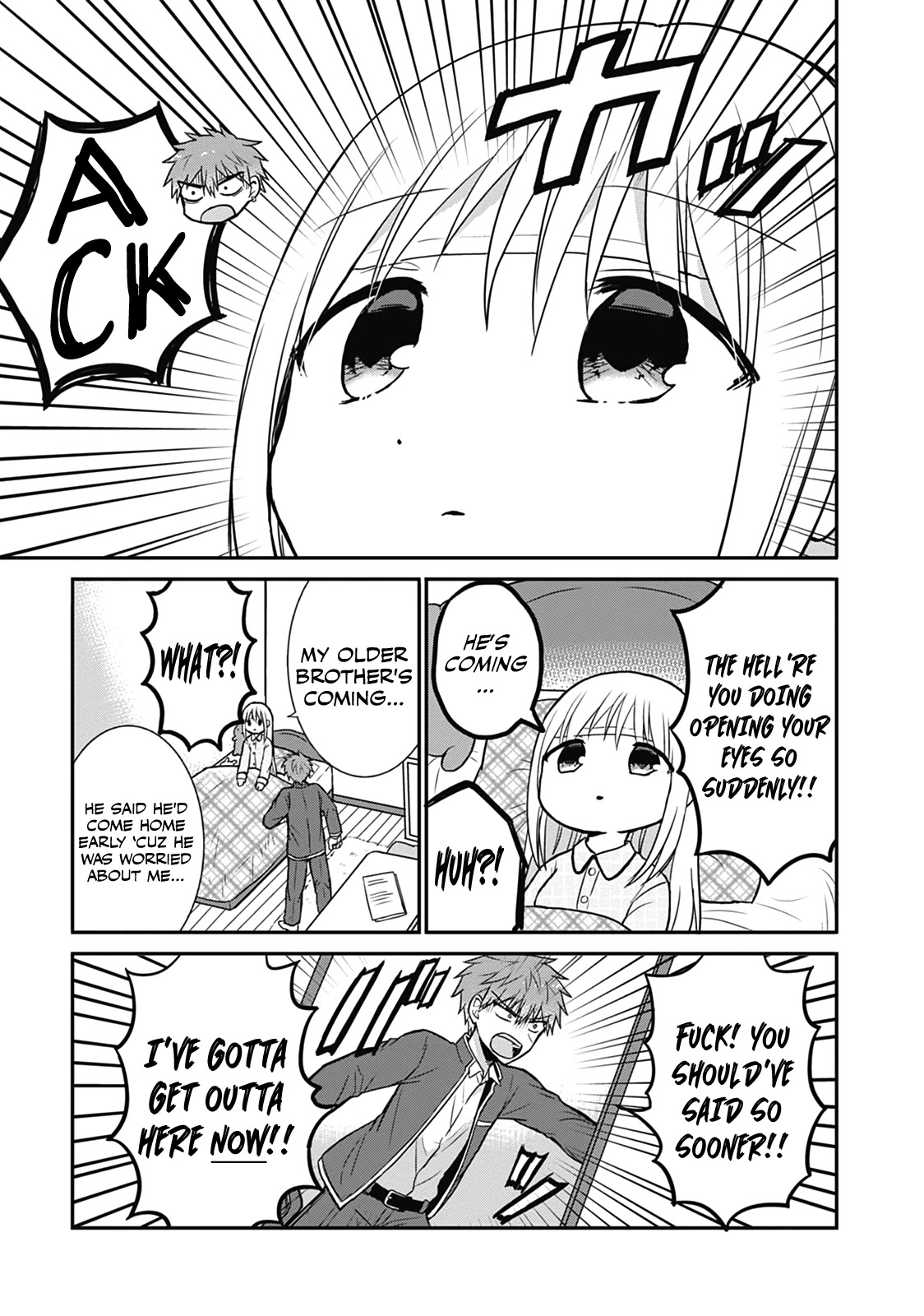 Expressionless Face Girl and Emotional Face Boy Chapter 27 page 11 - Chapter 27: Nursing Kashiwada-san