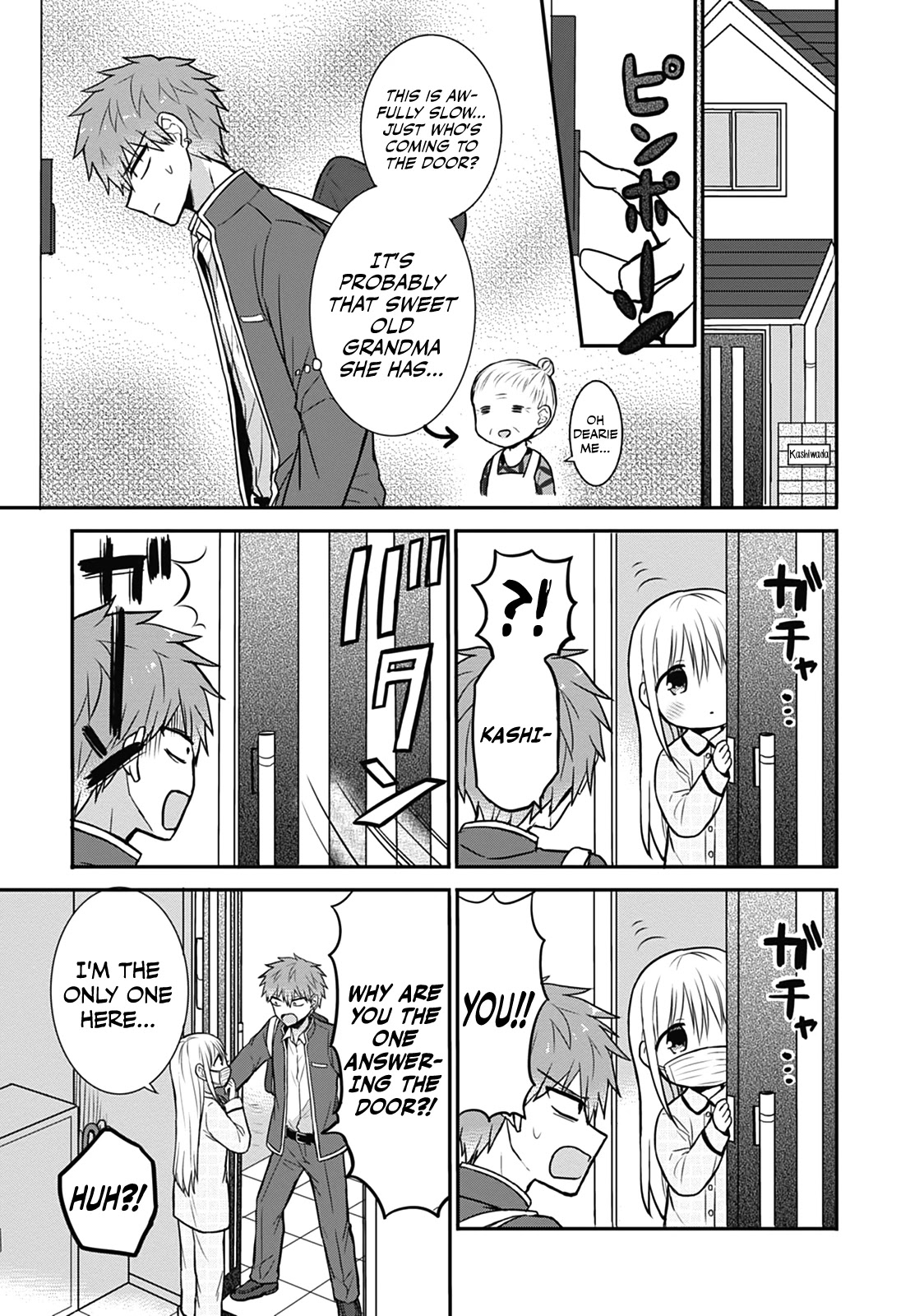 Expressionless Face Girl and Emotional Face Boy Chapter 27 page 5 - Chapter 27: Nursing Kashiwada-san