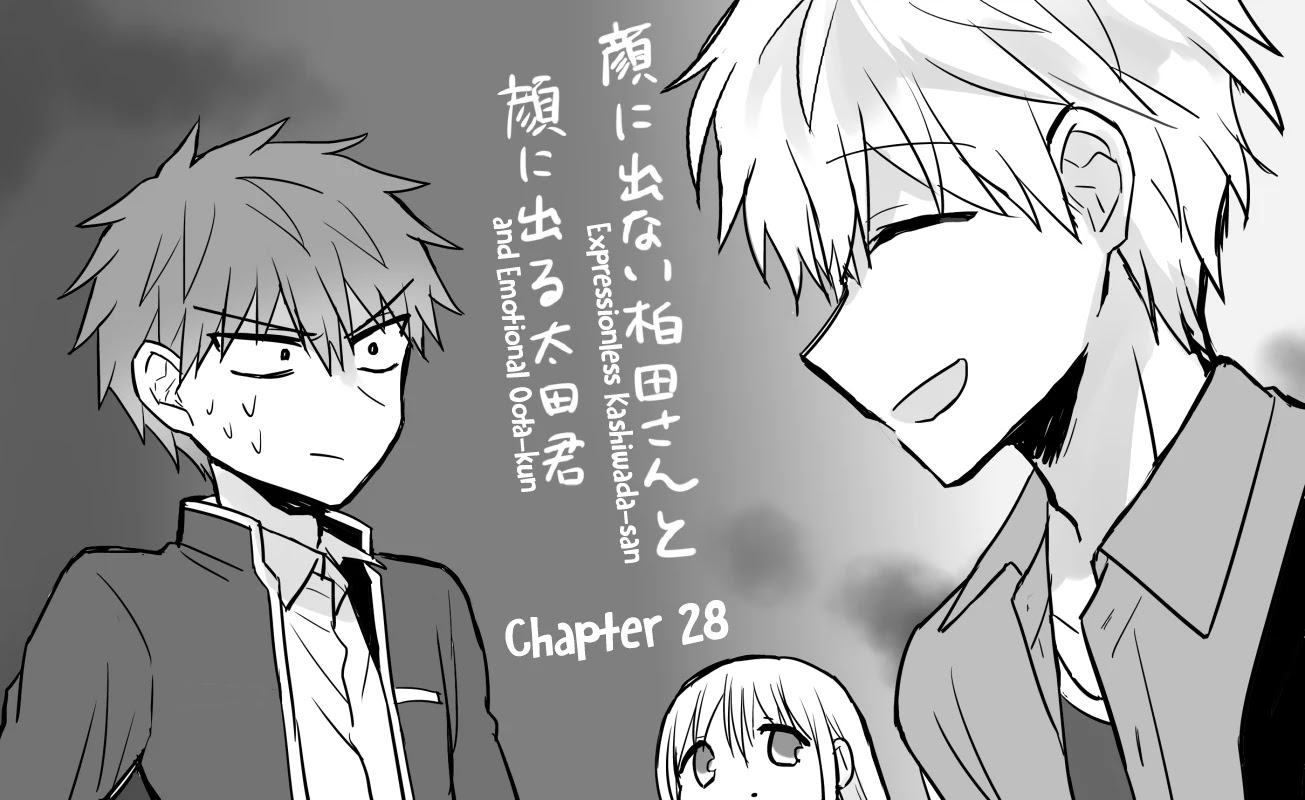 Expressionless Face Girl and Emotional Face Boy Chapter 28 page 1 - Chapter 28: Kashiwada-san's Brother