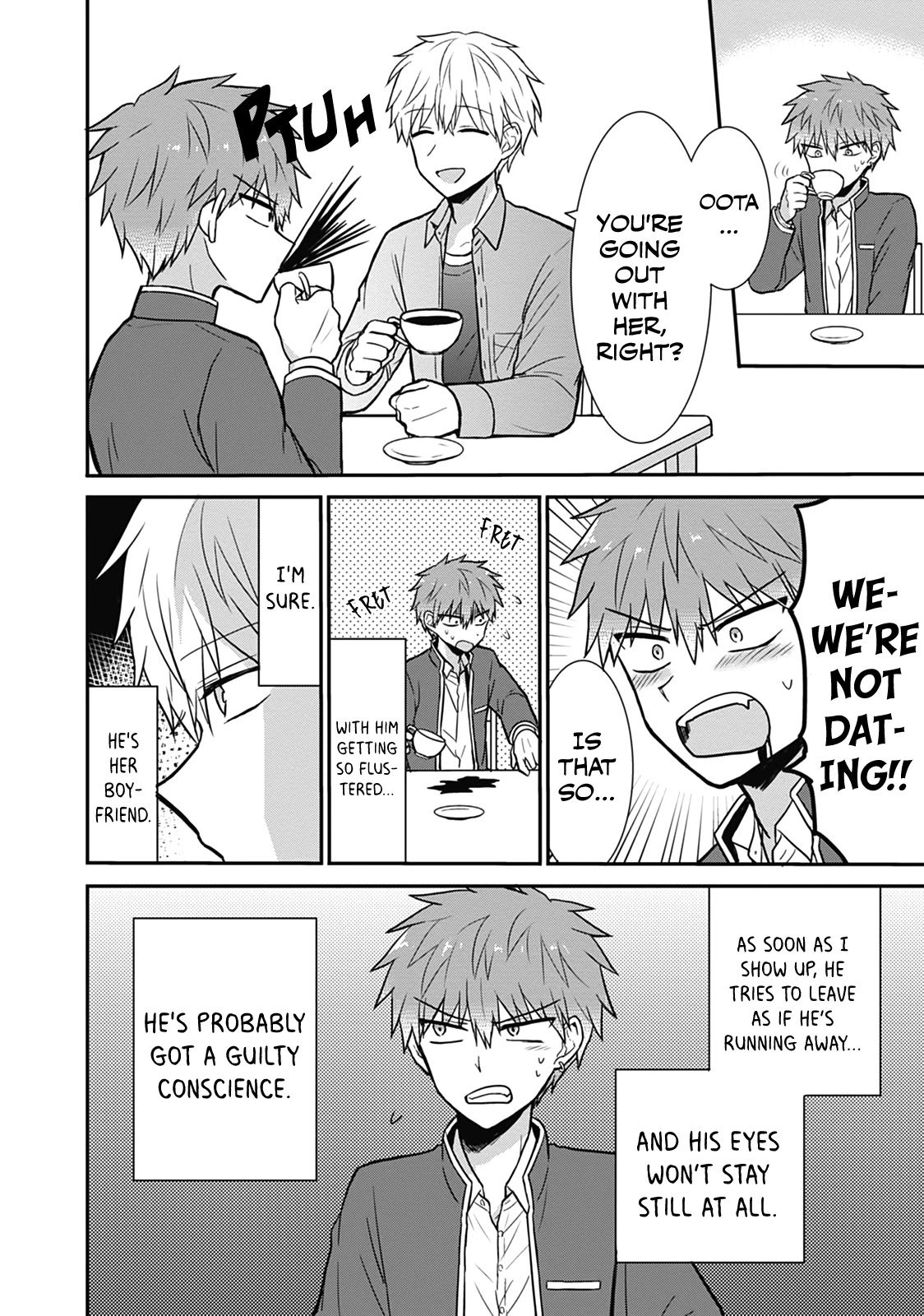 Expressionless Face Girl and Emotional Face Boy Chapter 28 page 5 - Chapter 28: Kashiwada-san's Brother