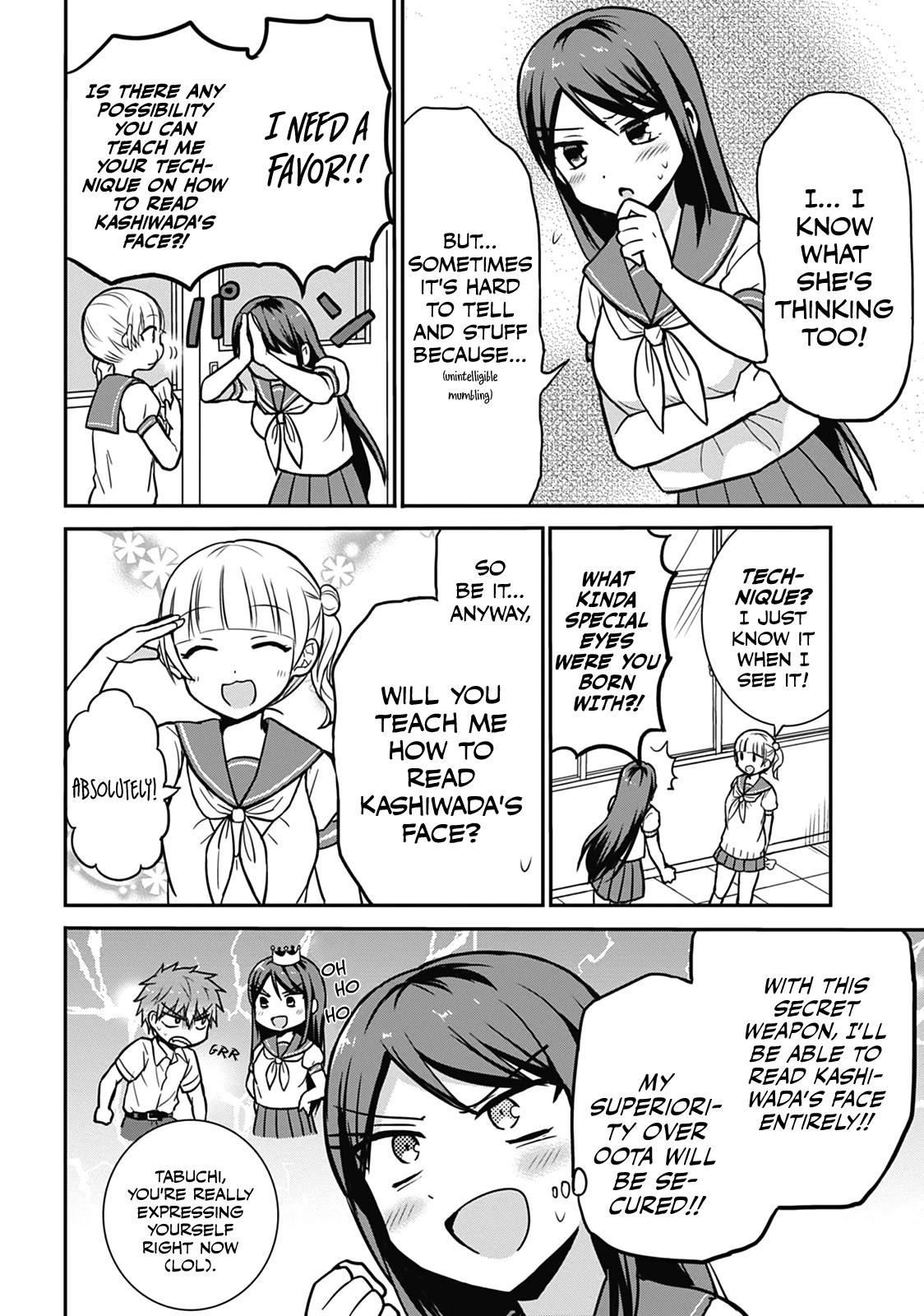 Expressionless Face Girl and Emotional Face Boy Chapter 29 page 3 - Chapter 29: Odajima-san the Interpreter