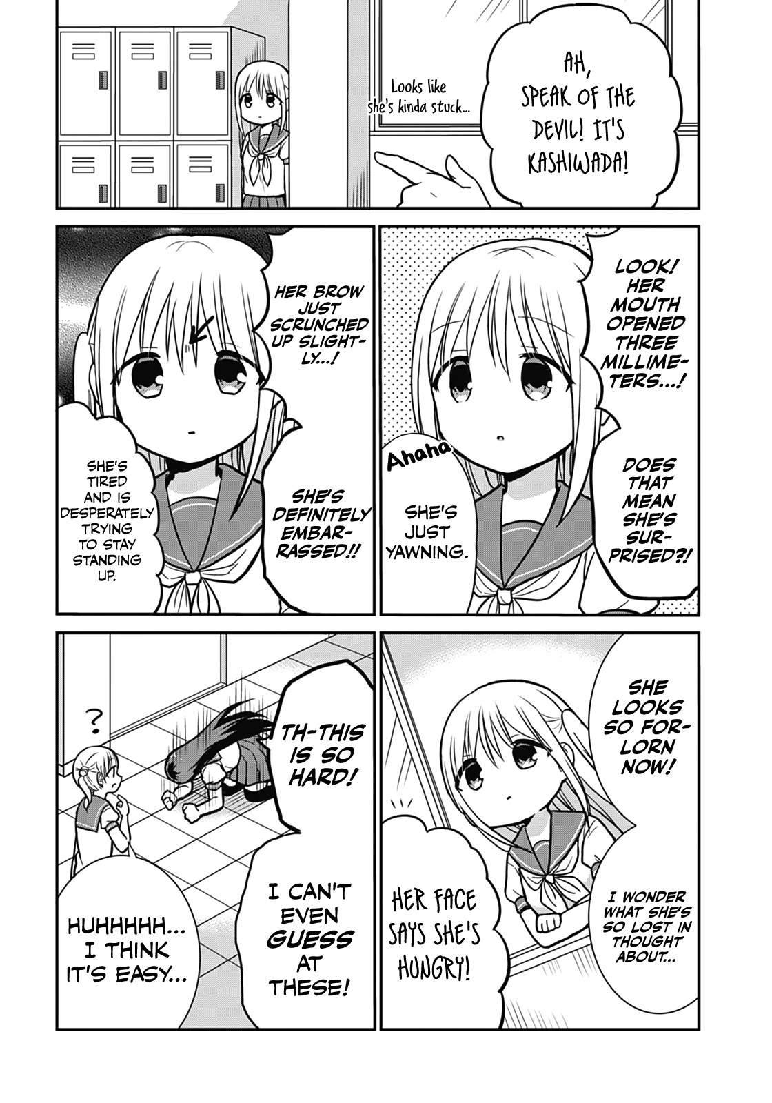 Expressionless Face Girl and Emotional Face Boy Chapter 29 page 4 - Chapter 29: Odajima-san the Interpreter