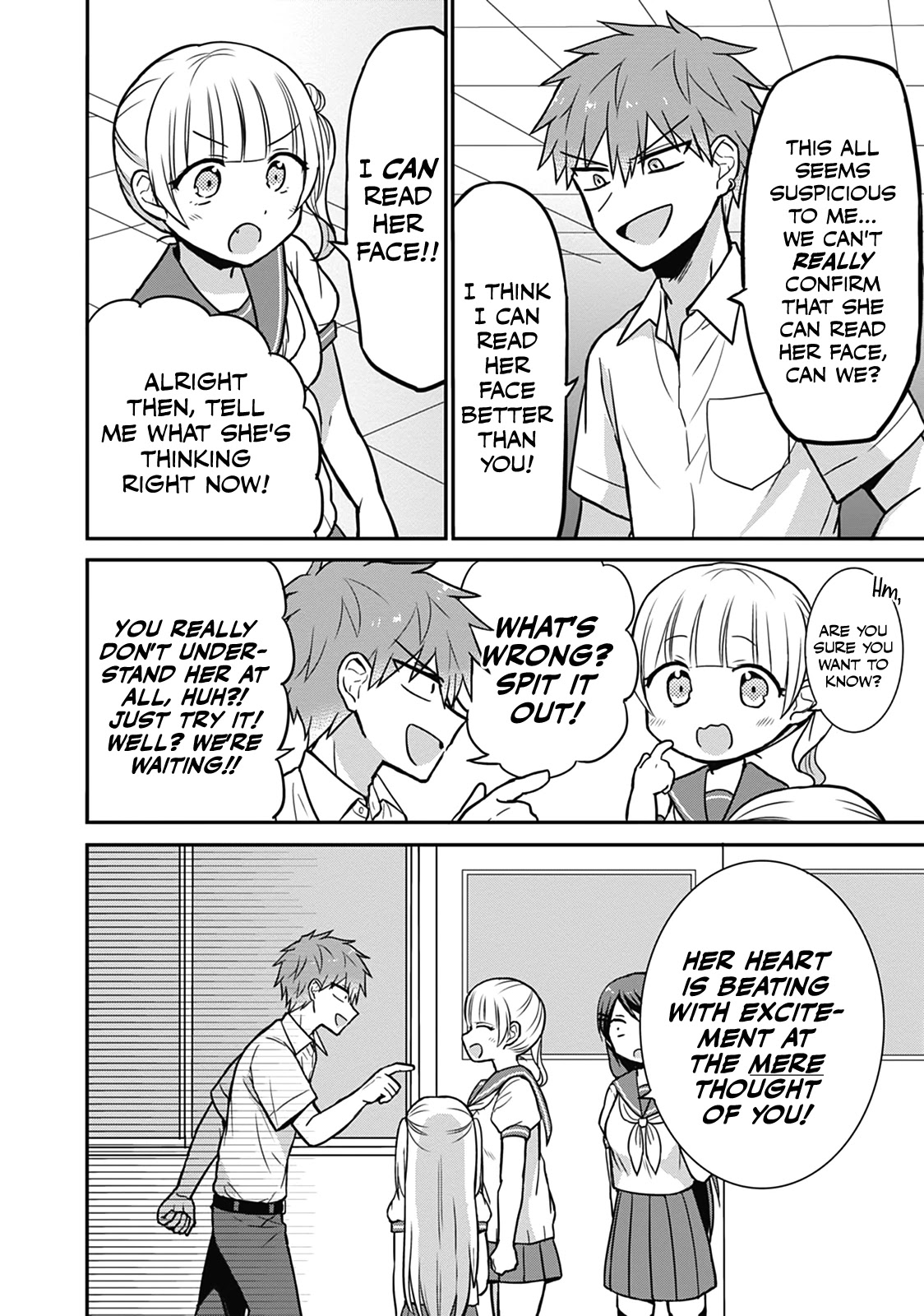 Expressionless Face Girl and Emotional Face Boy Chapter 29 page 7 - Chapter 29: Odajima-san the Interpreter