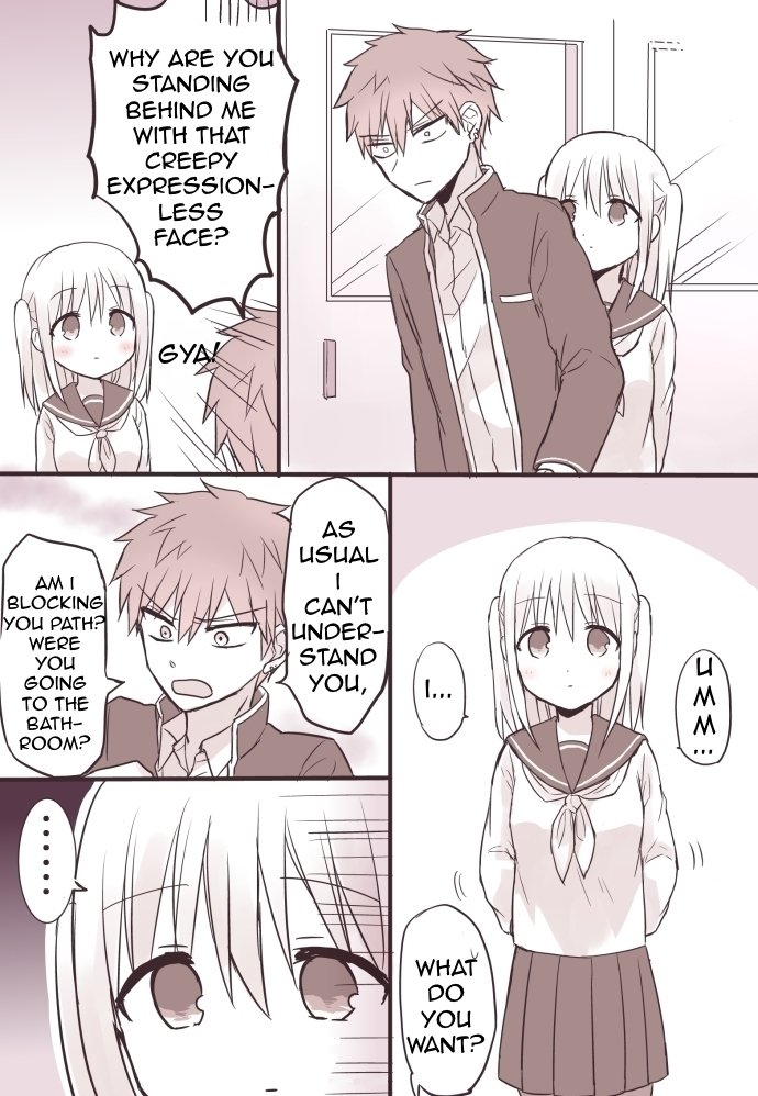 Expressionless Face Girl and Emotional Face Boy Chapter 3.5 page 2 - Chapter 3.5: Christmas present (Pixiv)