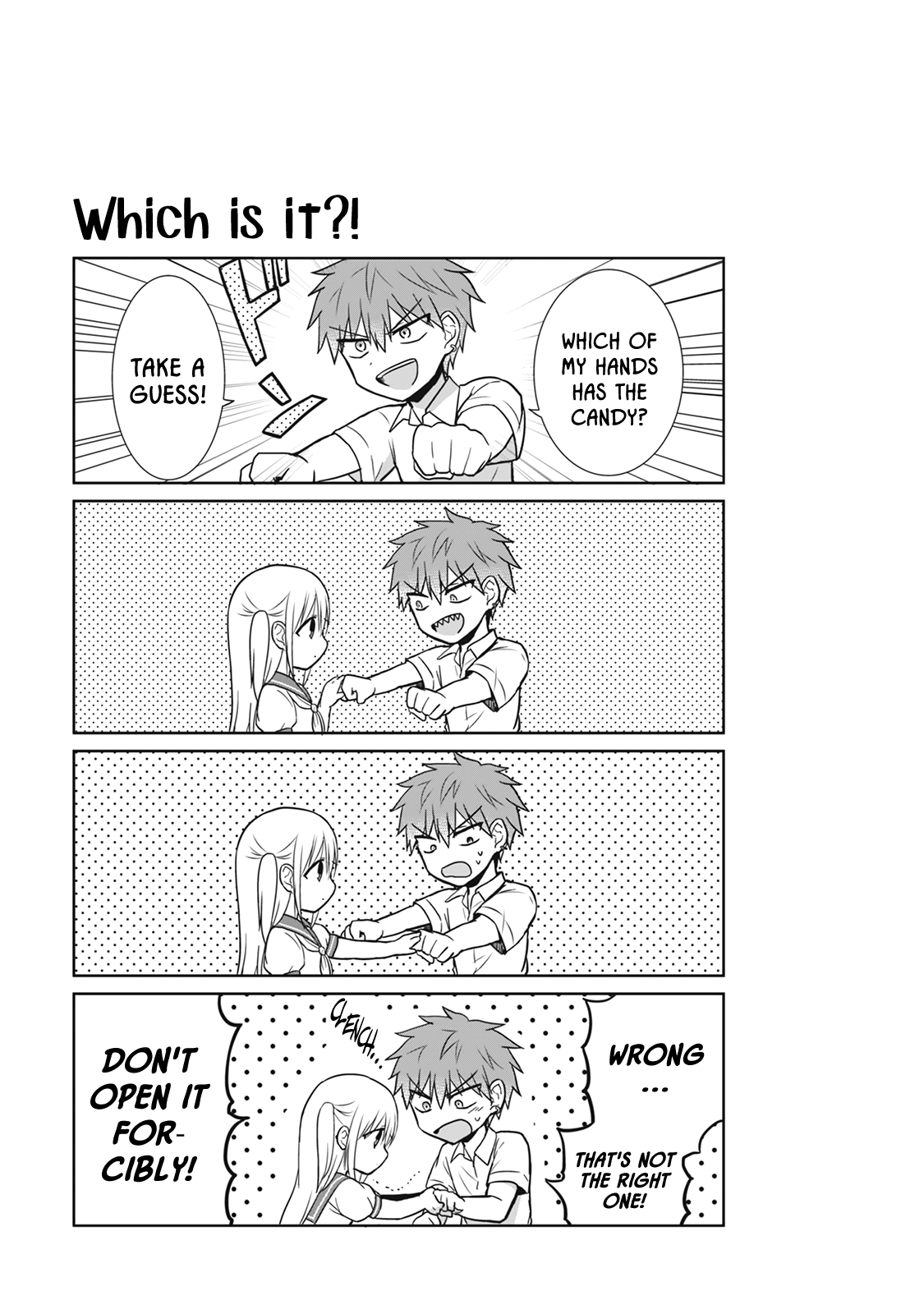Expressionless Face Girl and Emotional Face Boy Chapter 3 page 12 - Chapter 3: Kashiwada-san, Oota-kun, and Old-Maid
