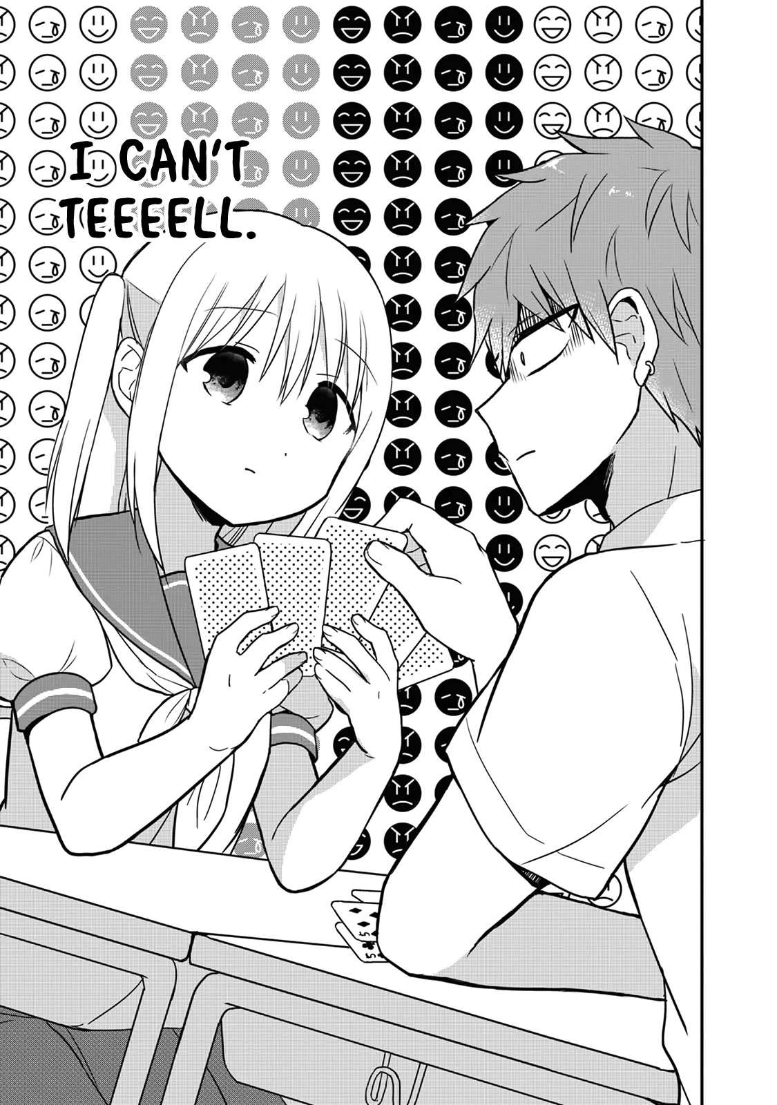 Expressionless Face Girl and Emotional Face Boy Chapter 3 page 8 - Chapter 3: Kashiwada-san, Oota-kun, and Old-Maid