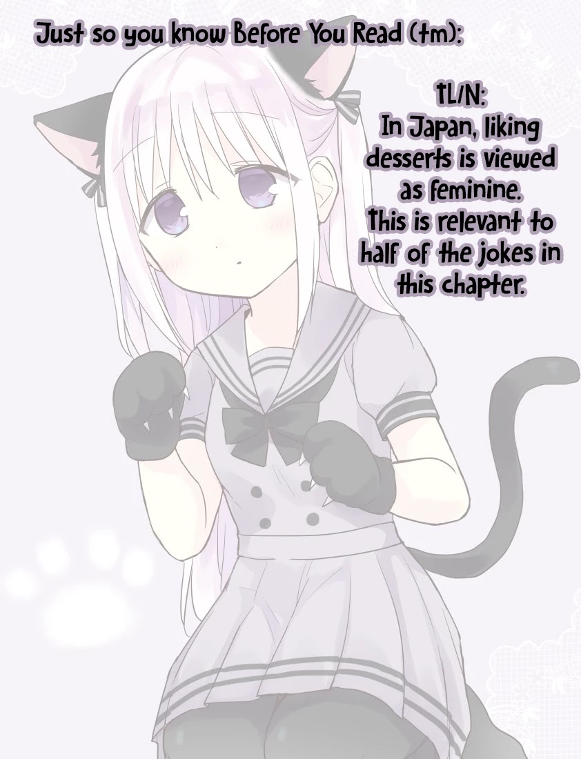 Expressionless Face Girl and Emotional Face Boy Chapter 30 page 1 - Chapter 30: Kashiwada-san, Oota-kun, and Ice Cream