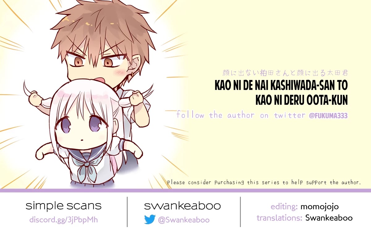Expressionless Face Girl and Emotional Face Boy Chapter 30 page 12 - Chapter 30: Kashiwada-san, Oota-kun, and Ice Cream