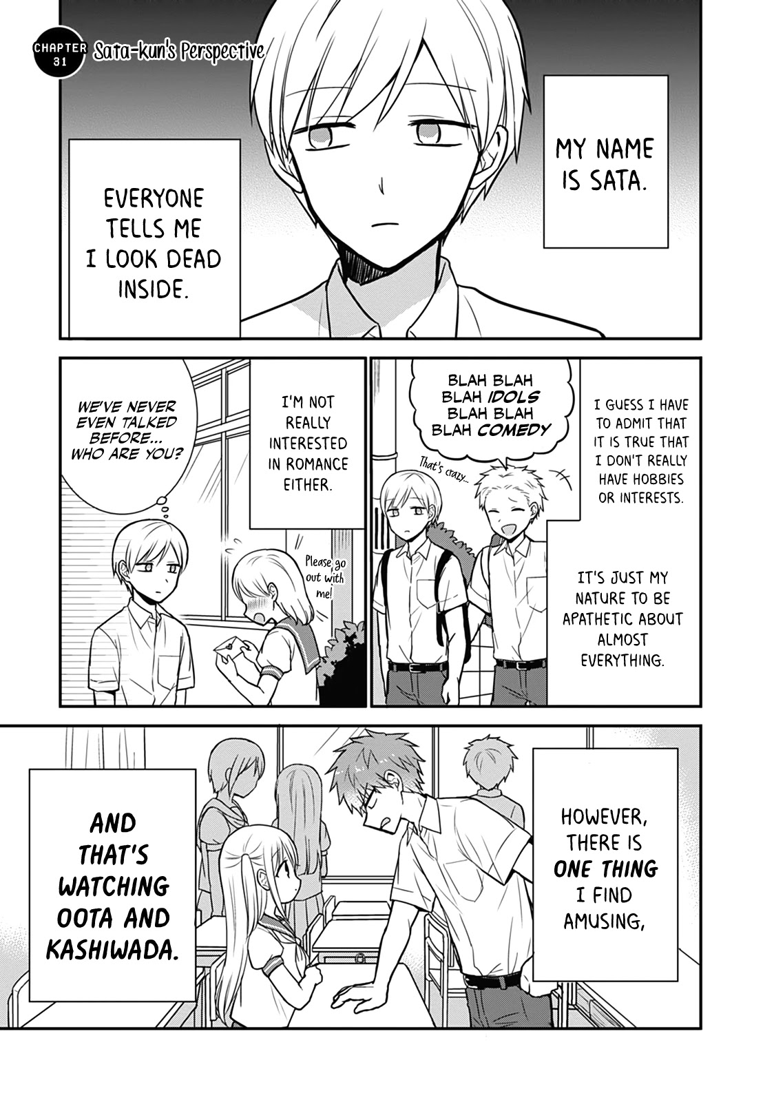 Expressionless Face Girl and Emotional Face Boy Chapter 31 page 2 - Chapter 31