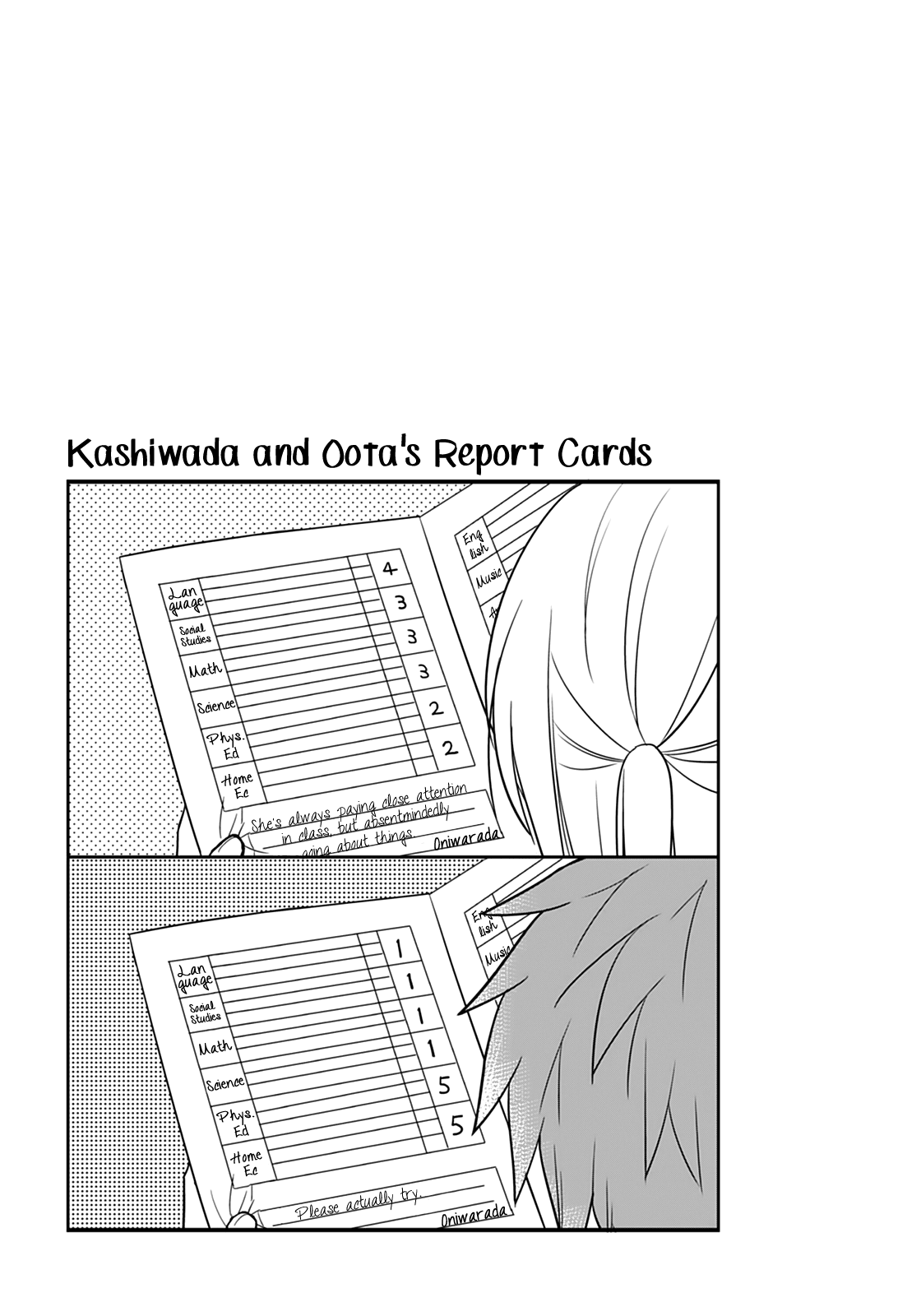 Expressionless Face Girl and Emotional Face Boy Chapter 33 page 12 - Chapter 33: Kashiwada-san and the Swimsuit