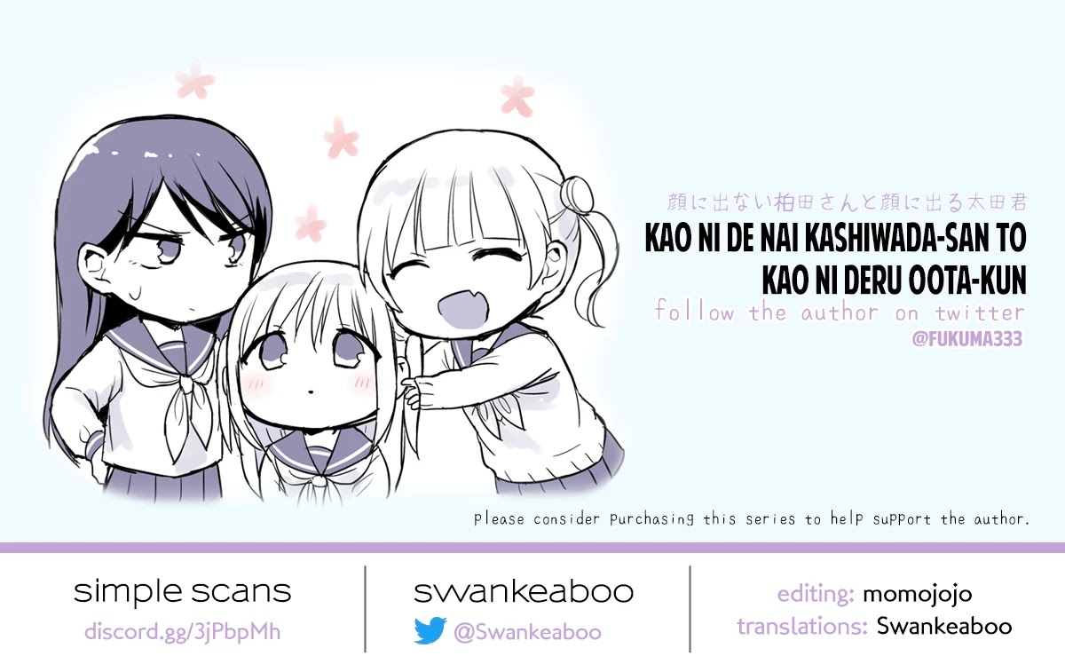 Expressionless Face Girl and Emotional Face Boy Chapter 33 page 14 - Chapter 33: Kashiwada-san and the Swimsuit