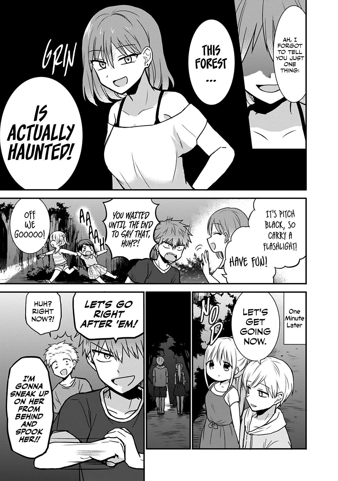 Expressionless Face Girl and Emotional Face Boy Chapter 35 page 6 - Chapter 35: Kashiwada-san and the Test of Courage