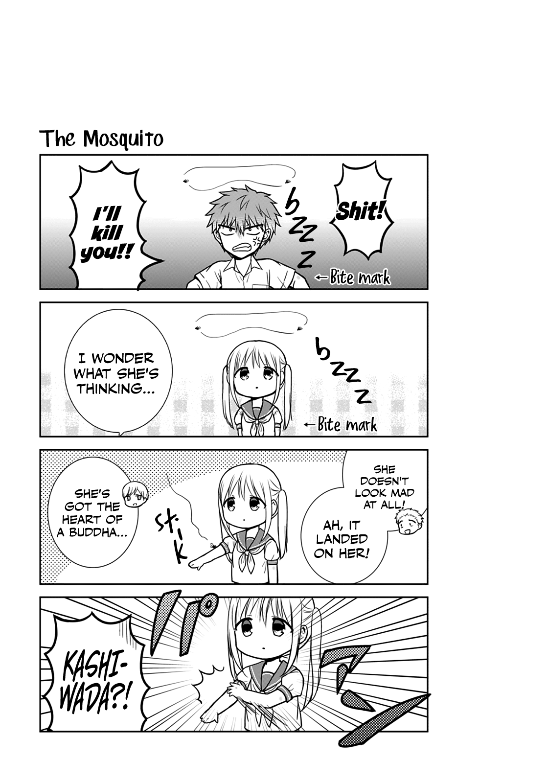 Expressionless Face Girl and Emotional Face Boy Chapter 36 page 10 - Chapter 36: Kashiwada-san and Oota-kun Catch Bugs