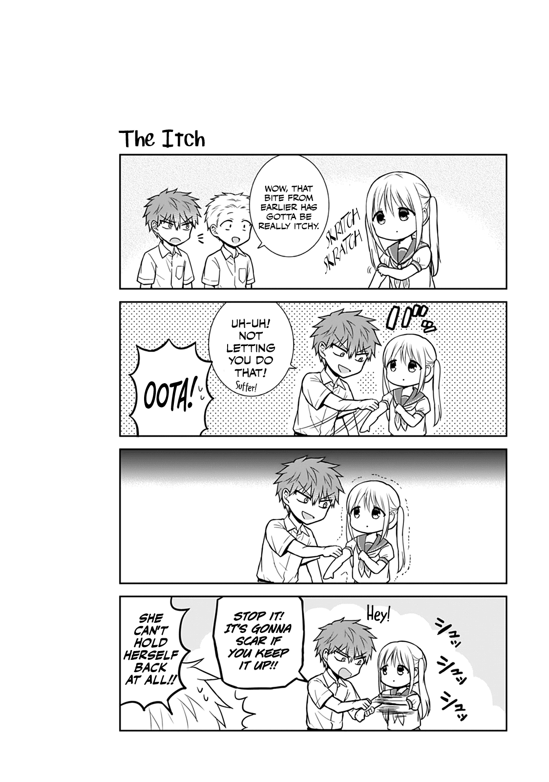 Expressionless Face Girl and Emotional Face Boy Chapter 36 page 11 - Chapter 36: Kashiwada-san and Oota-kun Catch Bugs