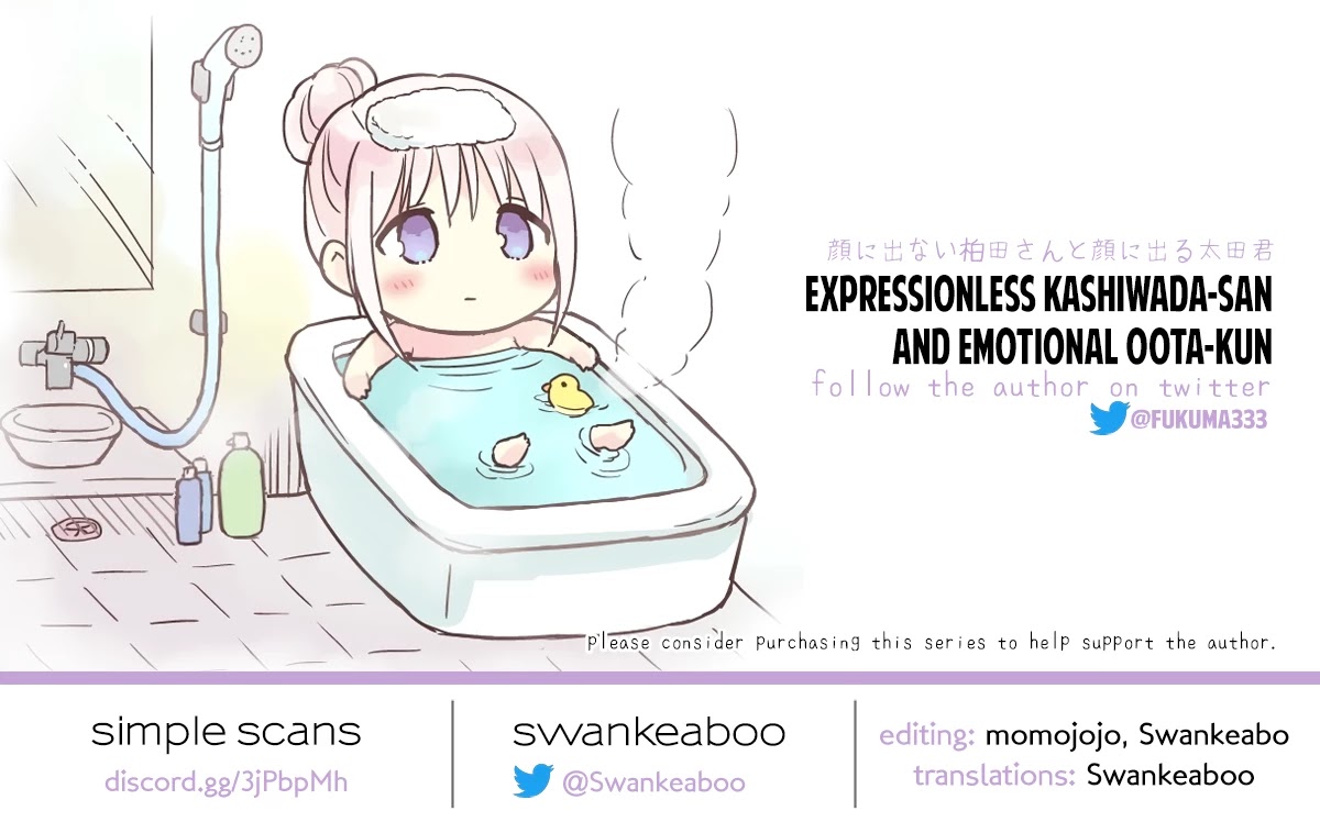 Expressionless Face Girl and Emotional Face Boy Chapter 38 page 15 - Chapter 38: Oota-kun and the Cockroach Scandal