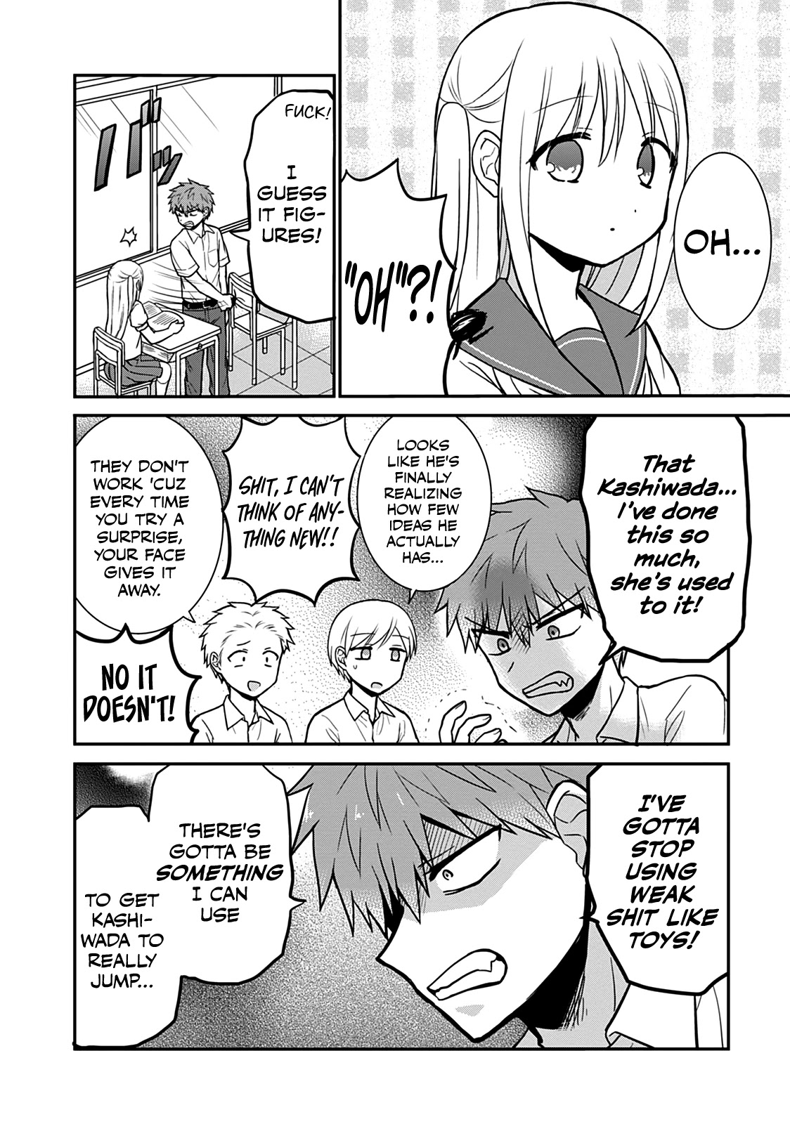 Expressionless Face Girl and Emotional Face Boy Chapter 38 page 6 - Chapter 38: Oota-kun and the Cockroach Scandal